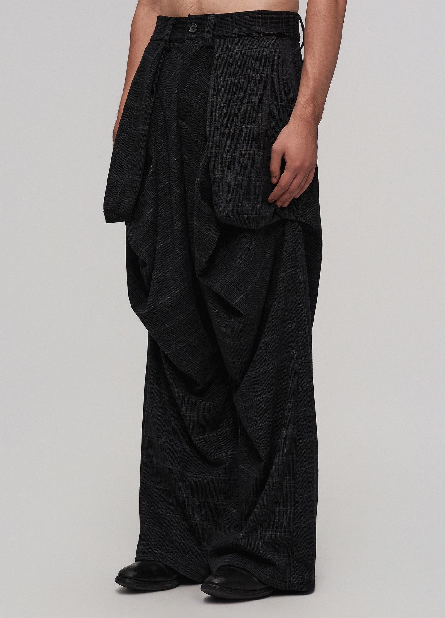 Dropped Waist Trousers