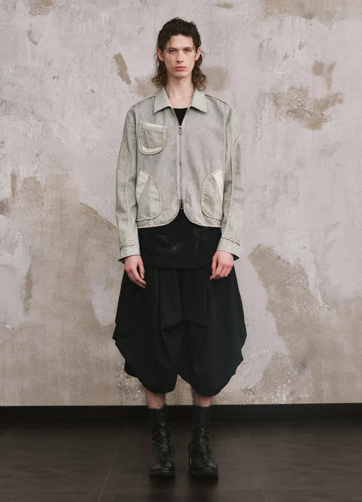 Dual Patchwork Jacket