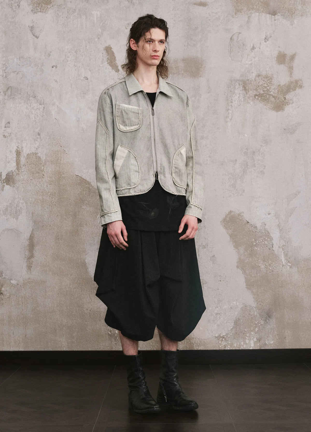 Dual Patchwork Jacket