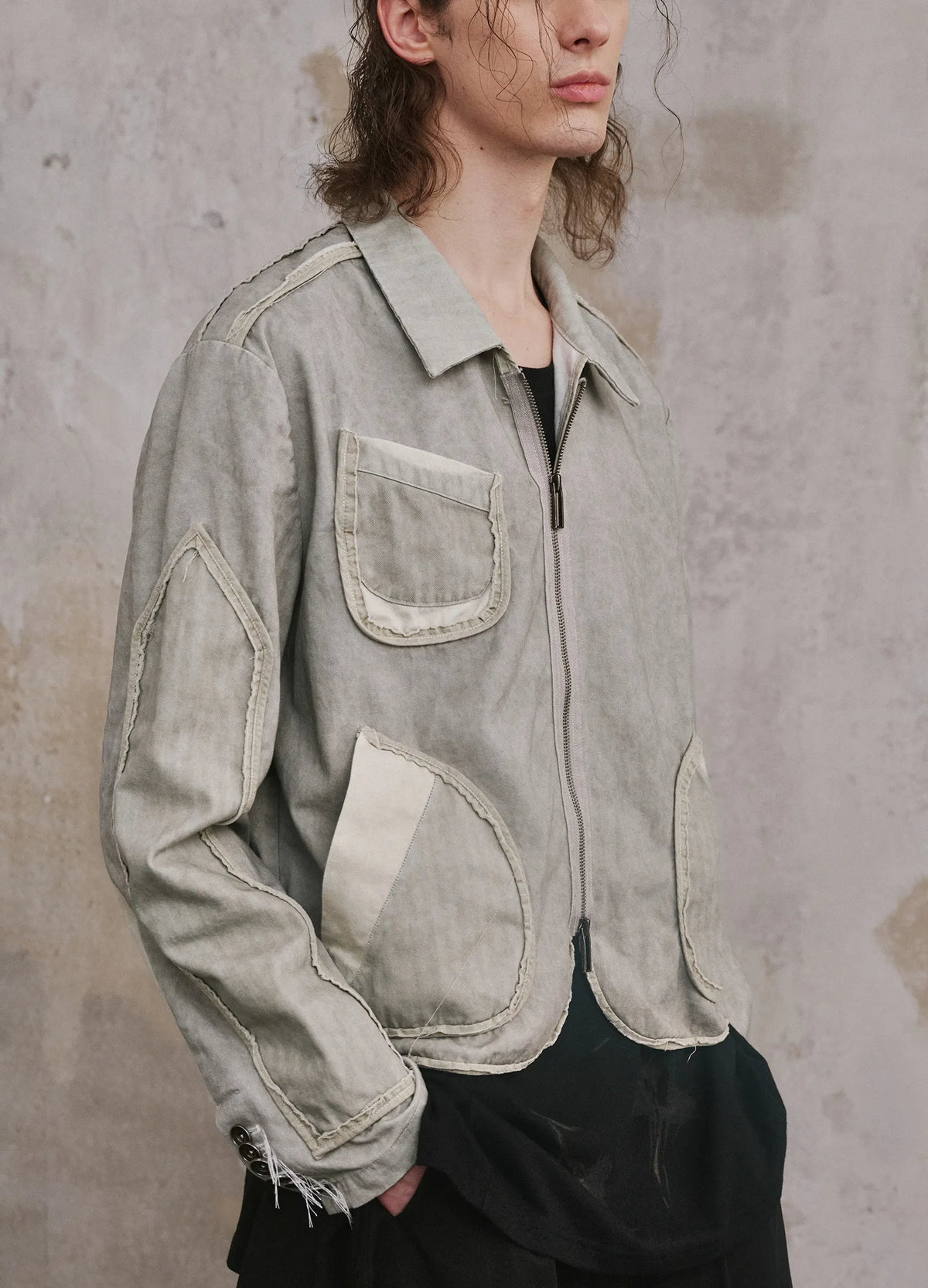 Dual Patchwork Jacket