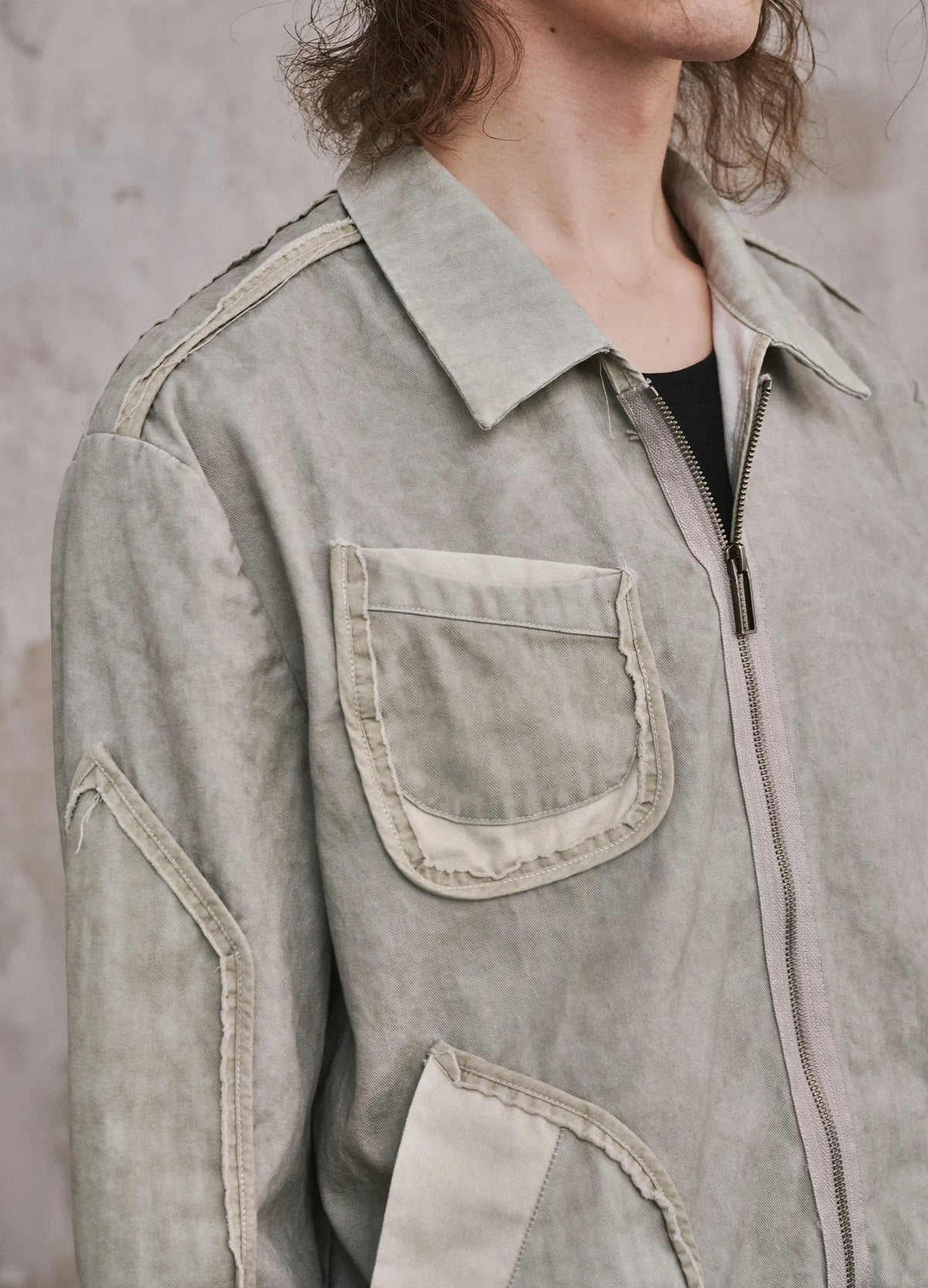Dual Patchwork Jacket