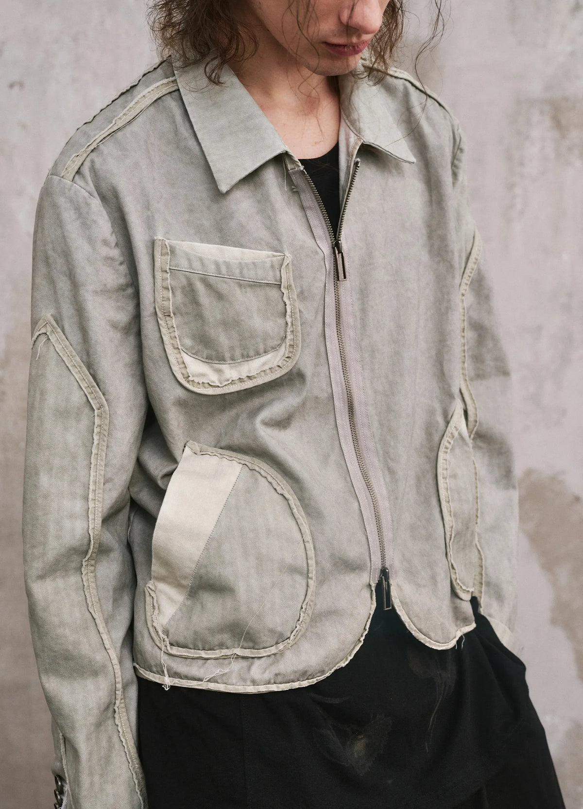 Dual Patchwork Jacket