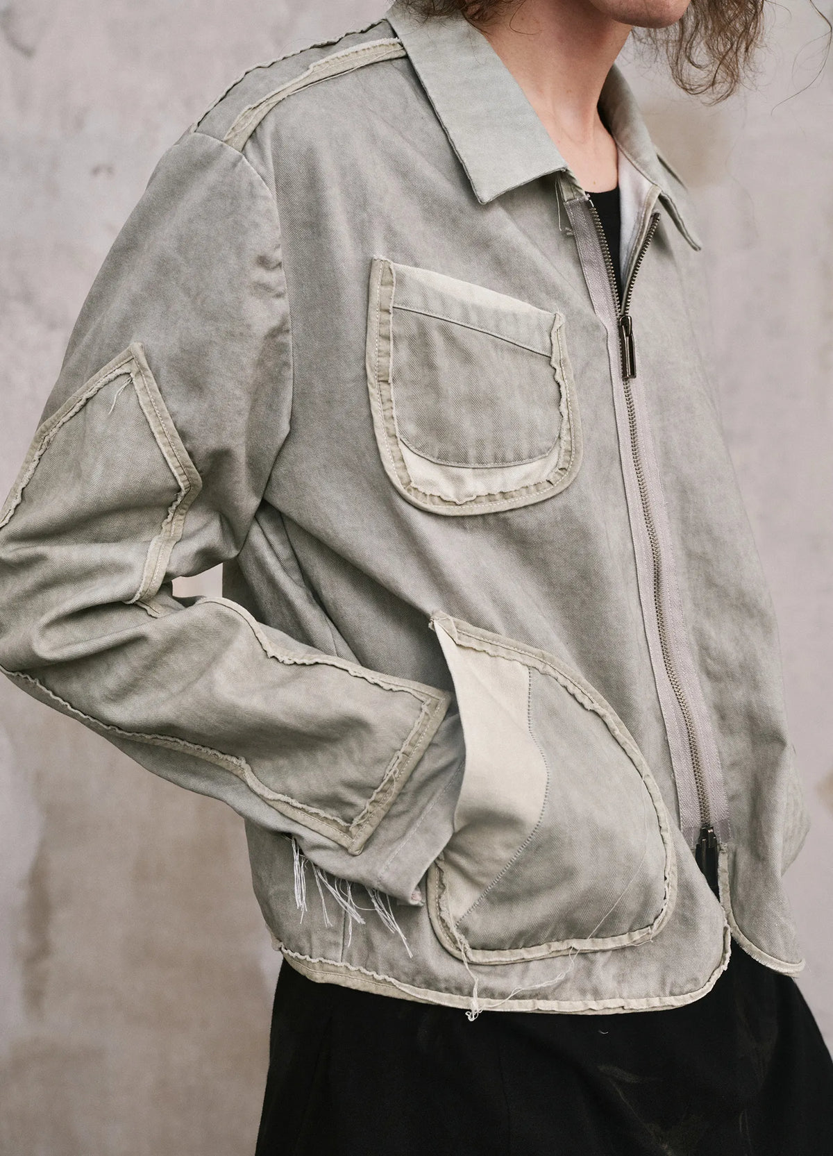 Dual Patchwork Jacket