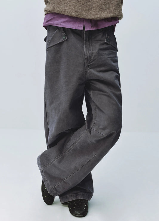 Dyed Cargo Trousers