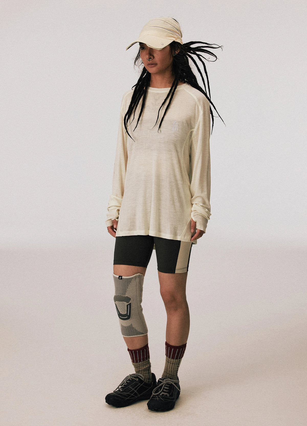 Echo Wool Tee Cream