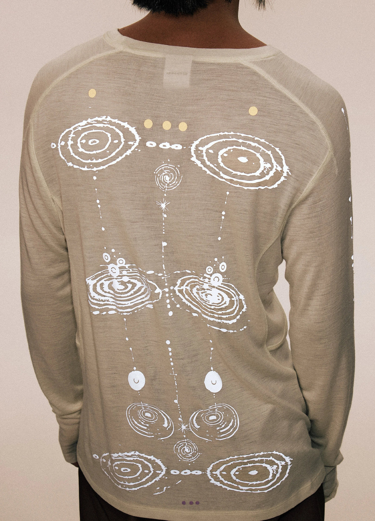 Echo Wool Tee Cream