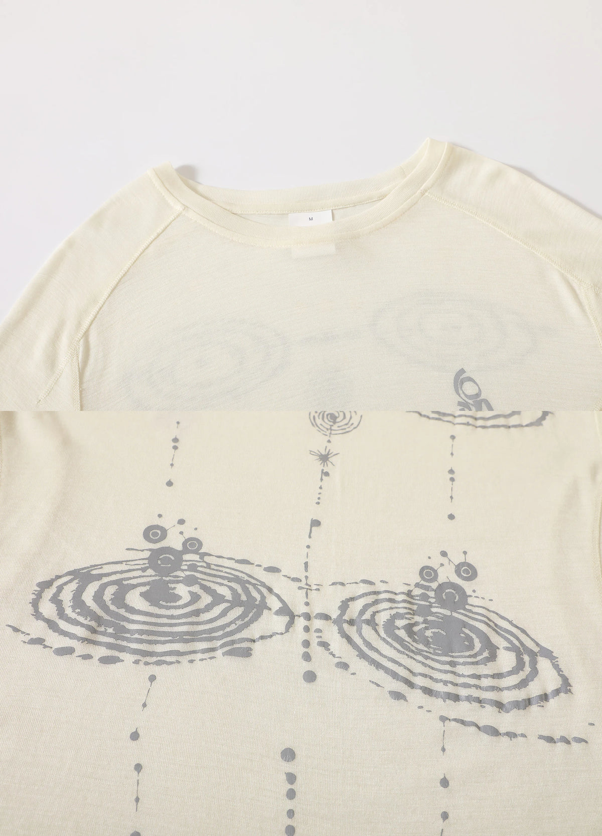 Echo Wool Tee Cream