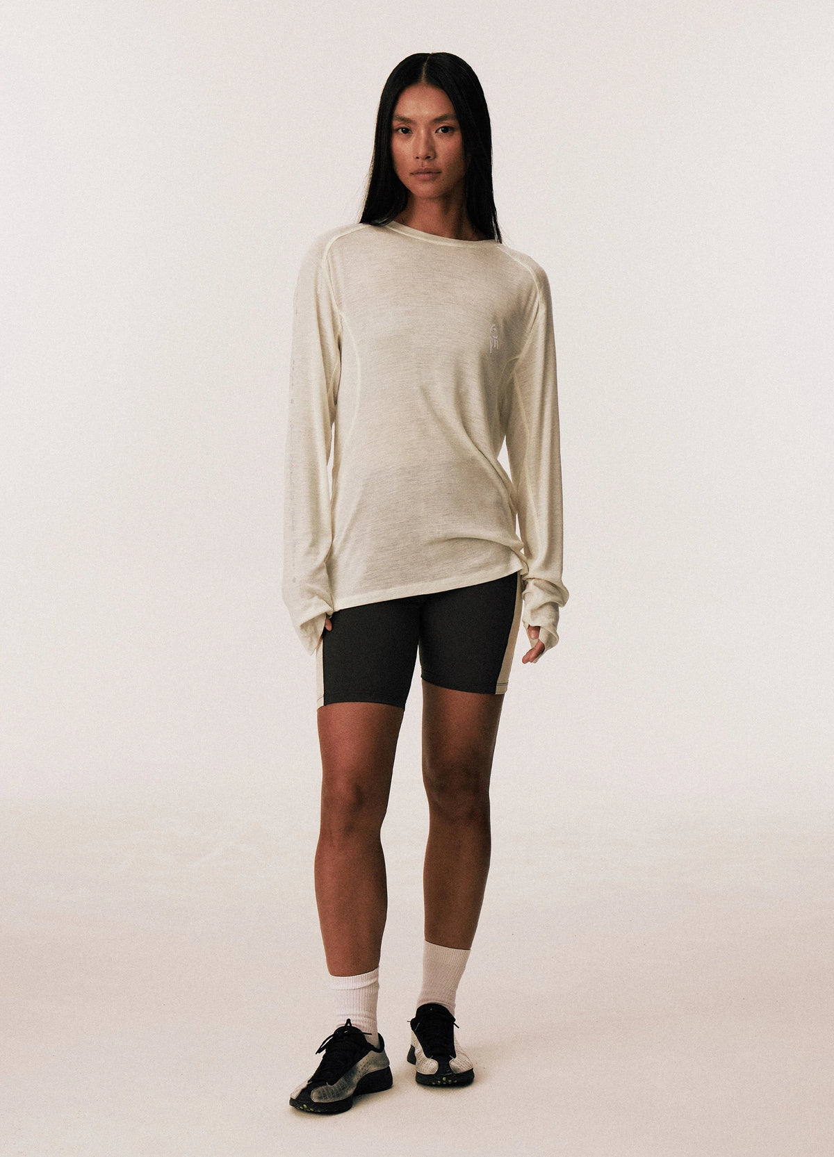 Echo Wool Tee Cream