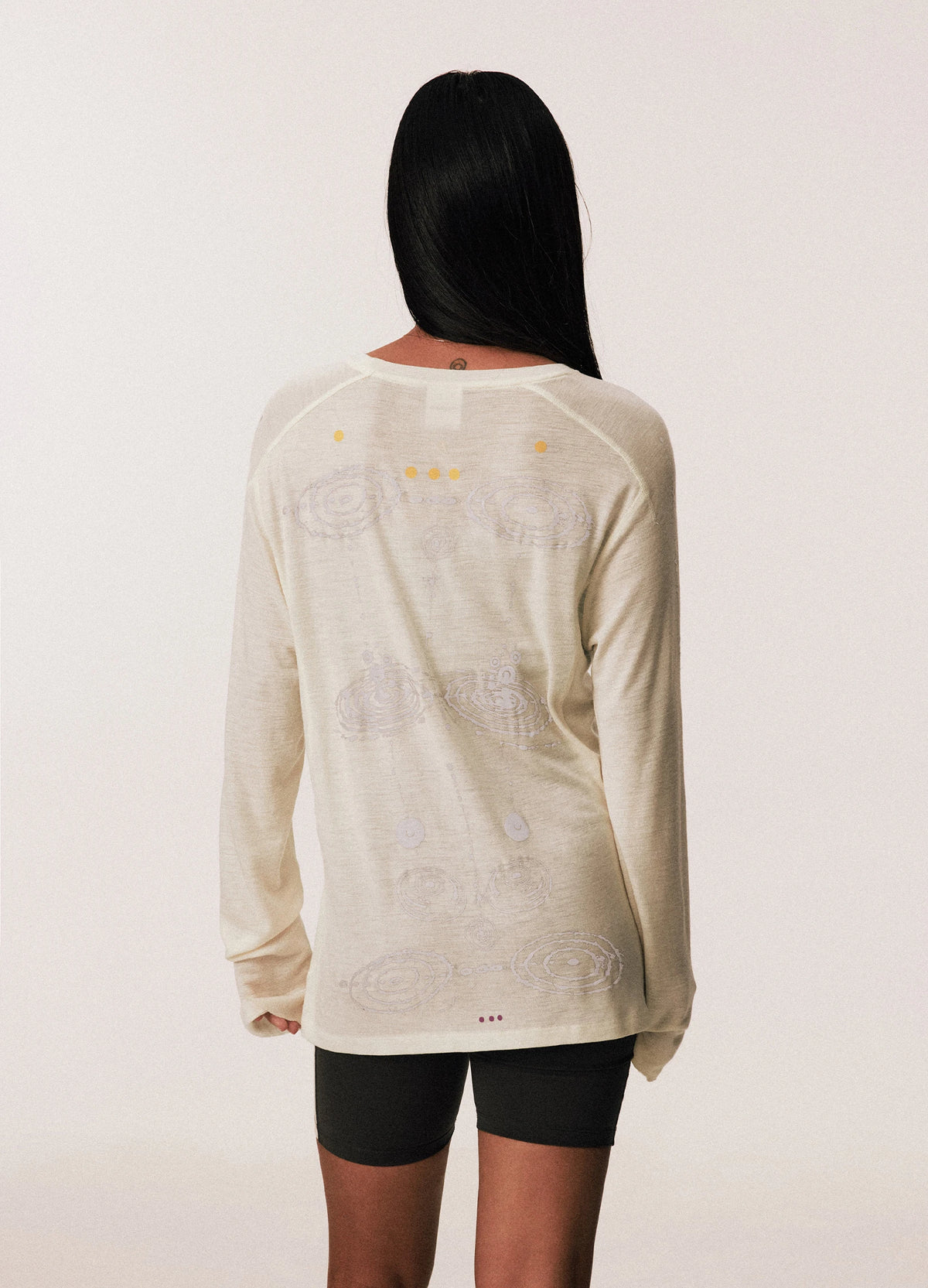 Echo Wool Tee Cream