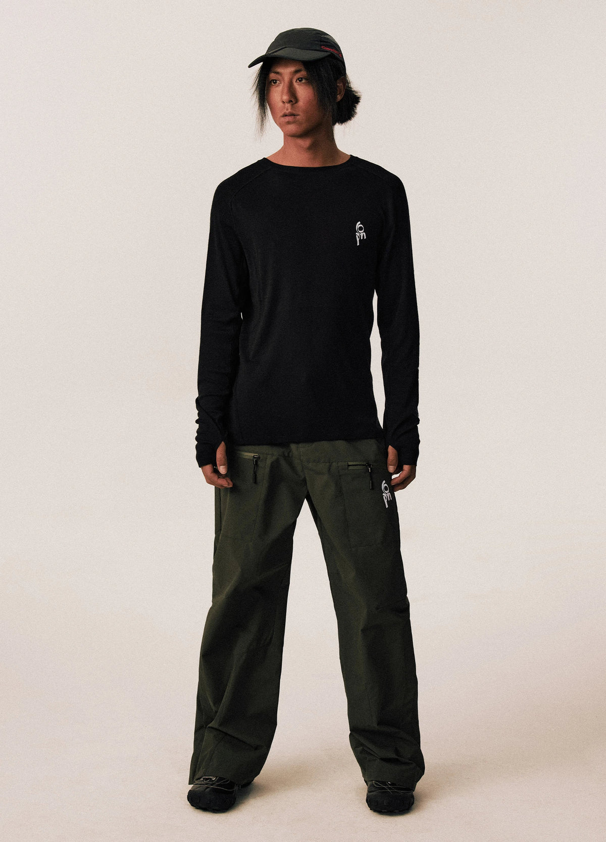 Echo Wool Tee Jet