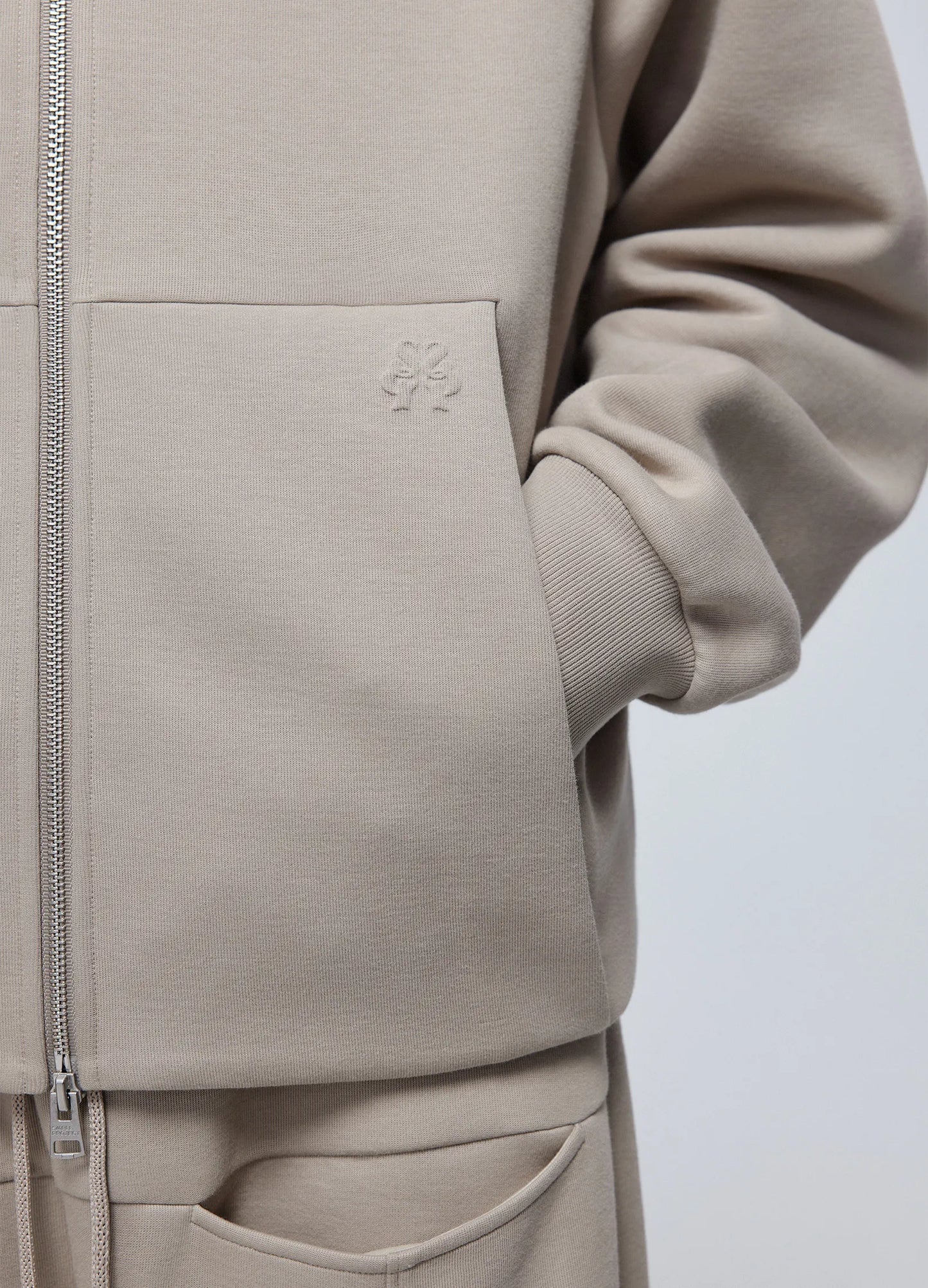 Embossed Logo Hoodie