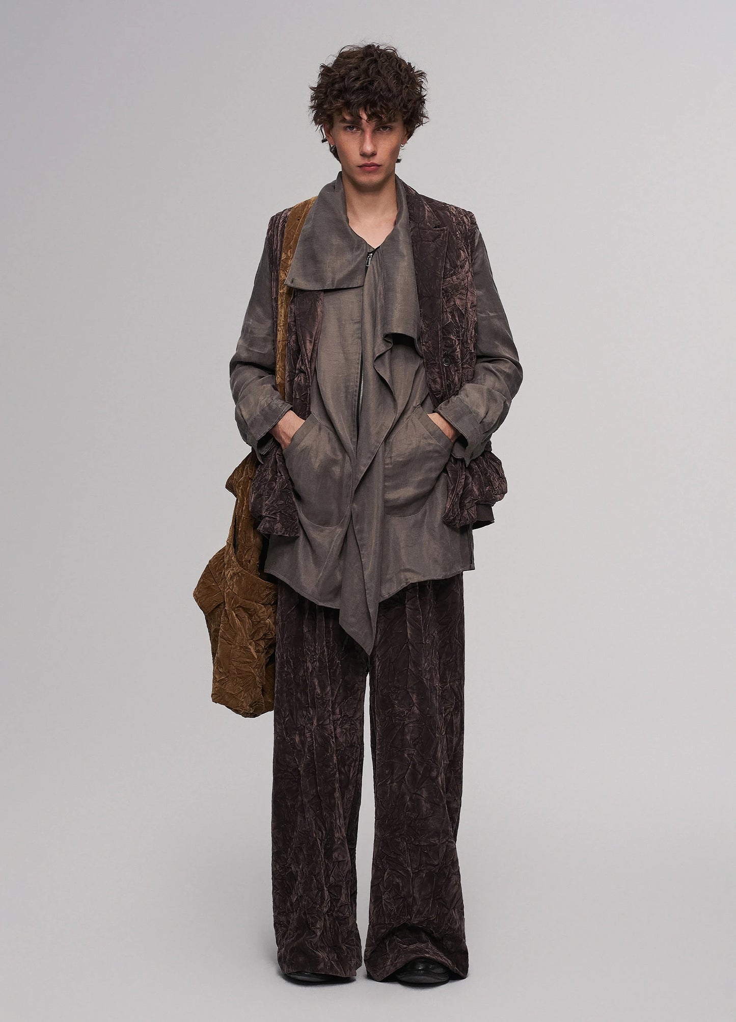 Espresso Velvet Trousers