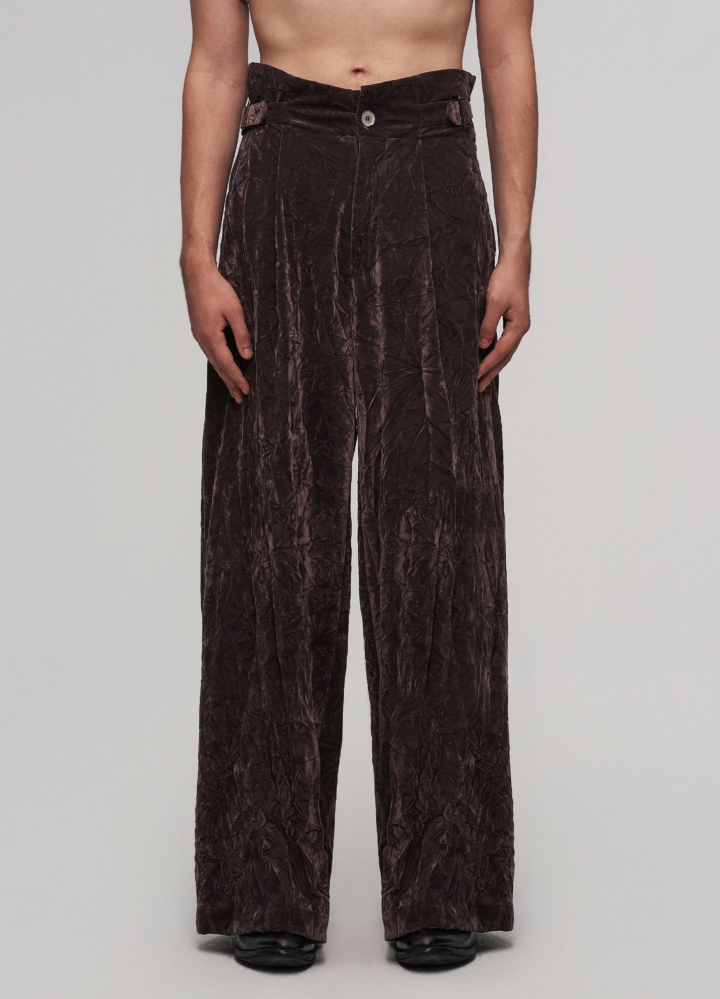 Espresso Velvet Trousers