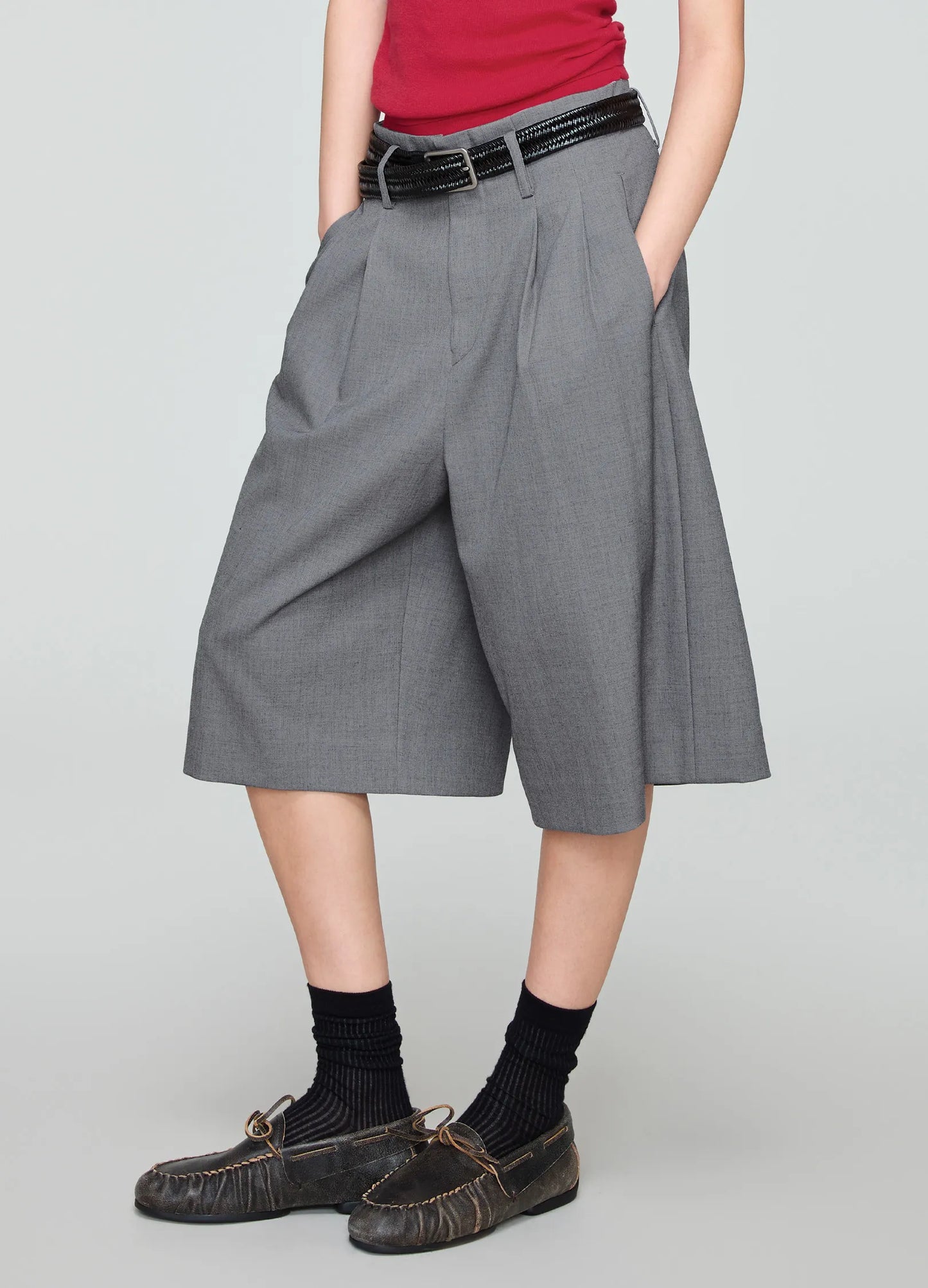 Extended Suit Shorts