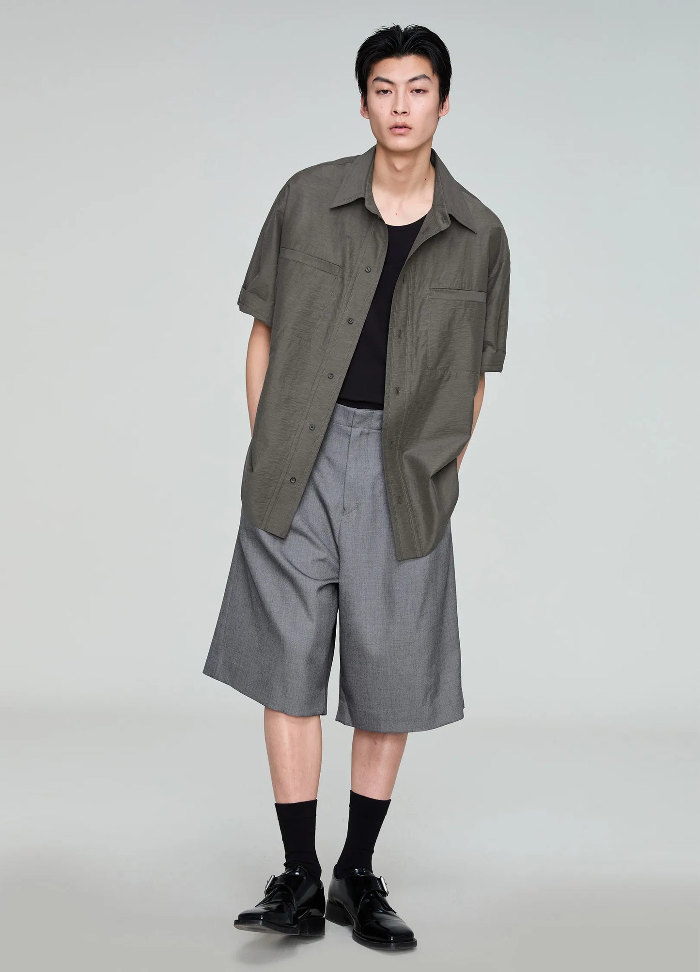 Extended Suit Shorts