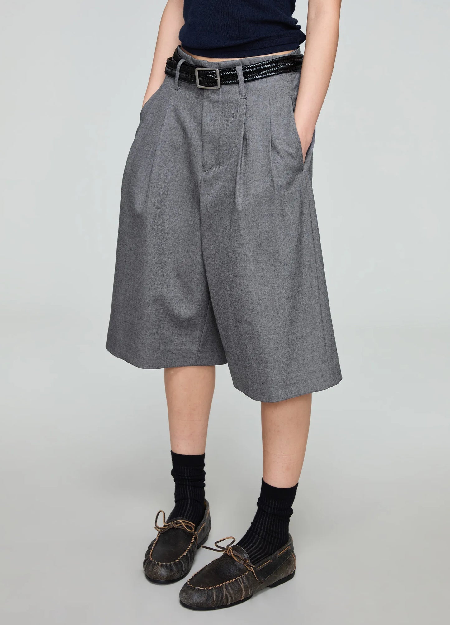 Extended Suit Shorts