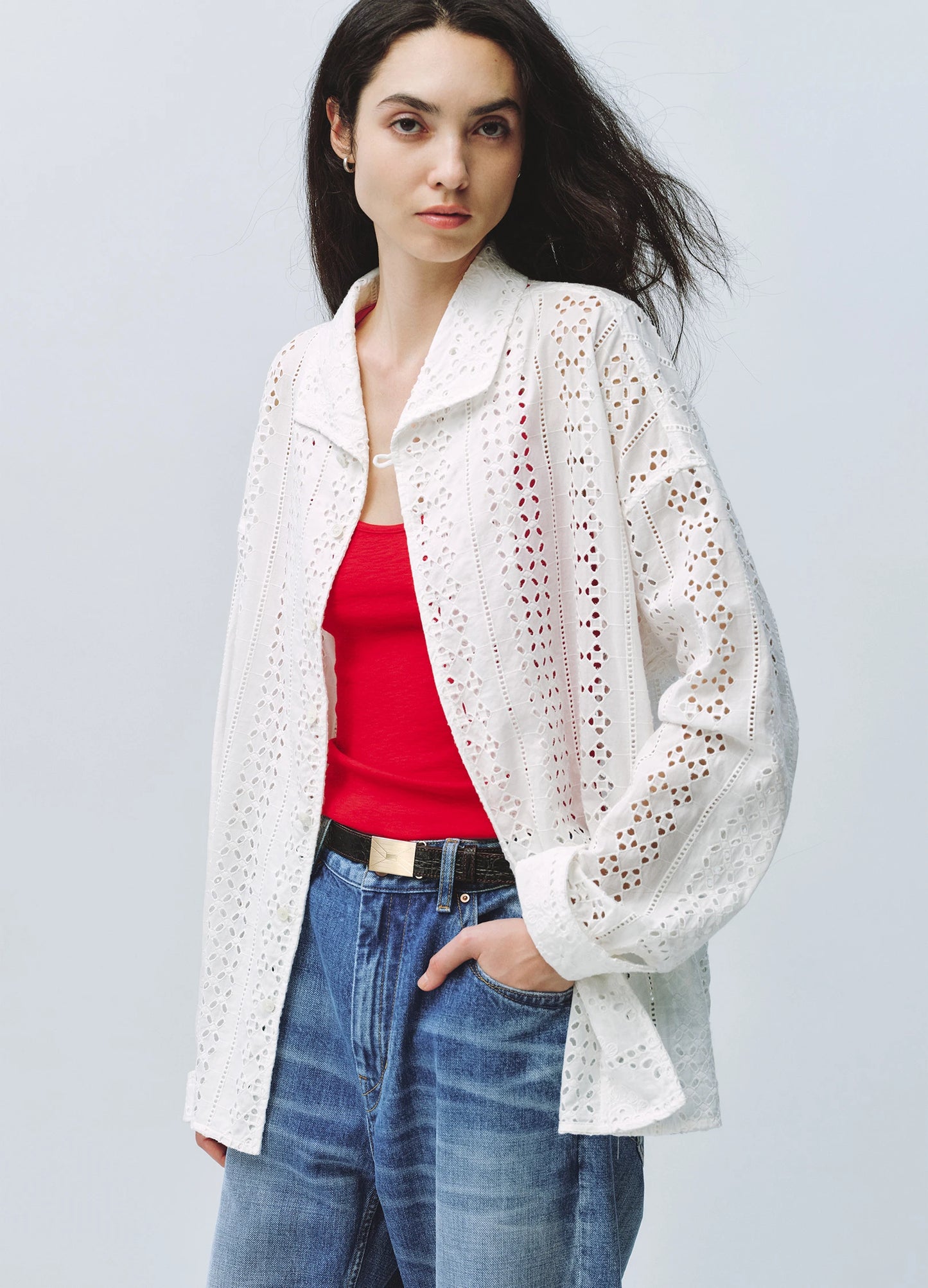 Eyelet Shirt