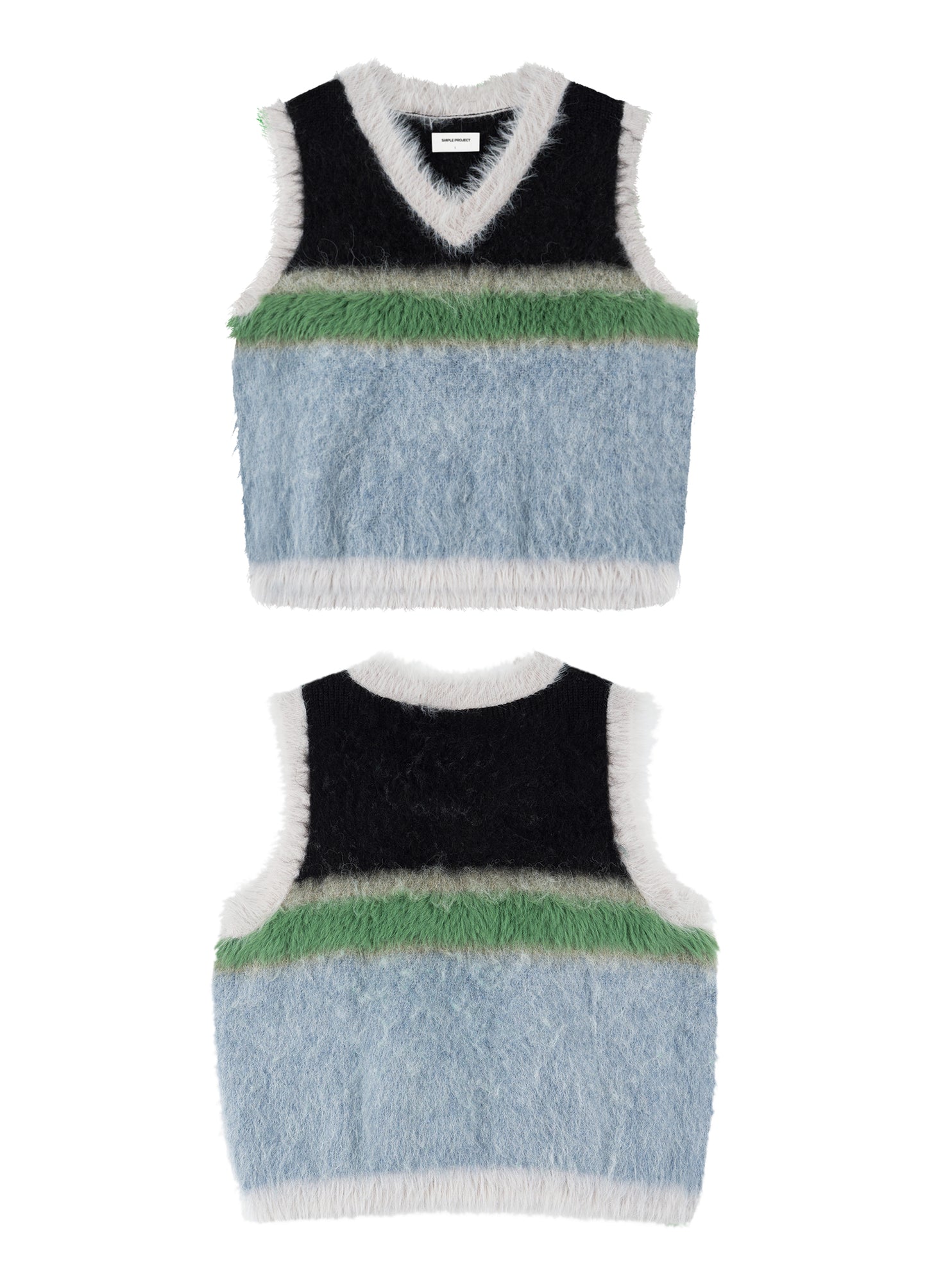 Fuzz Sweater Vest