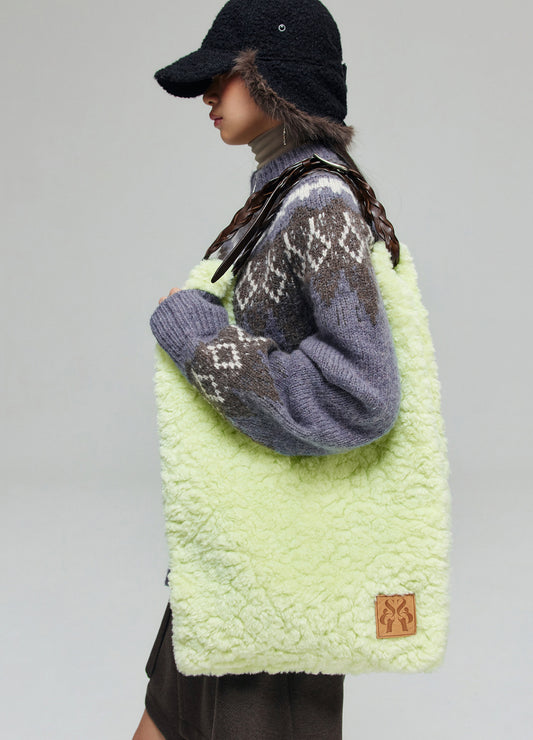 Fuzzy Handbag