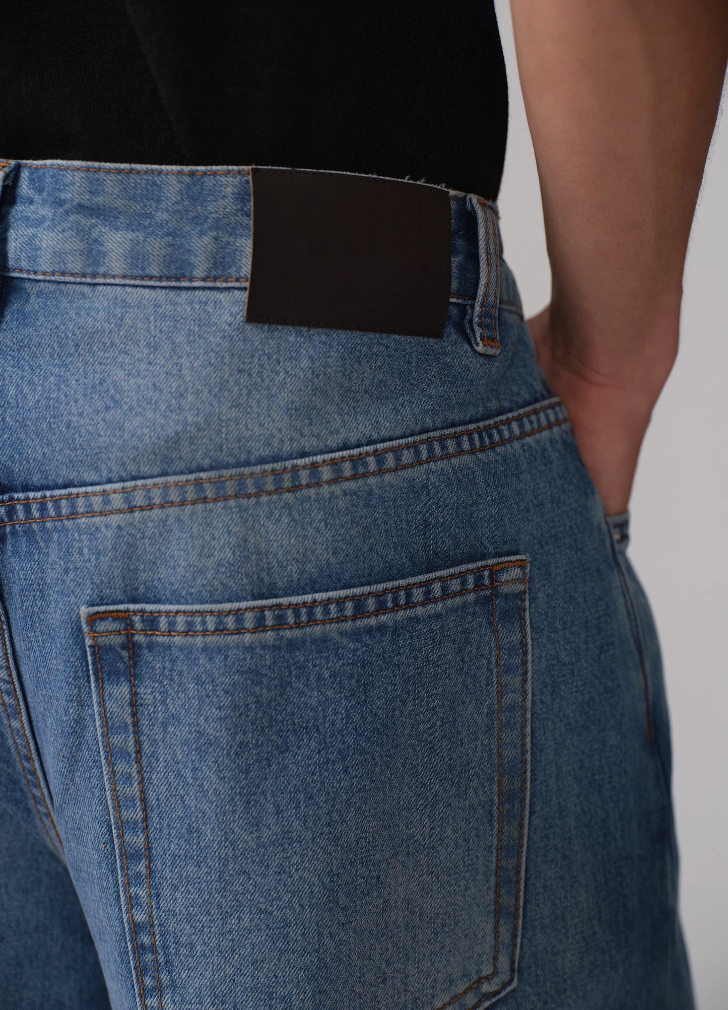 Faded Wide Denims