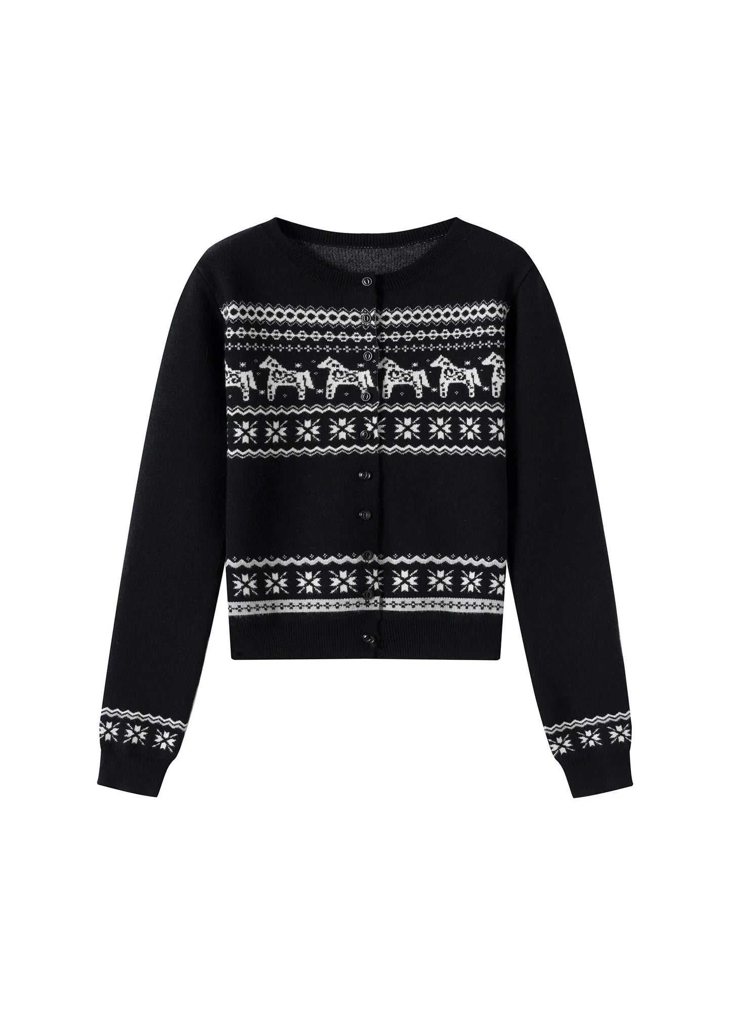 Fair Isle Pony Sweater