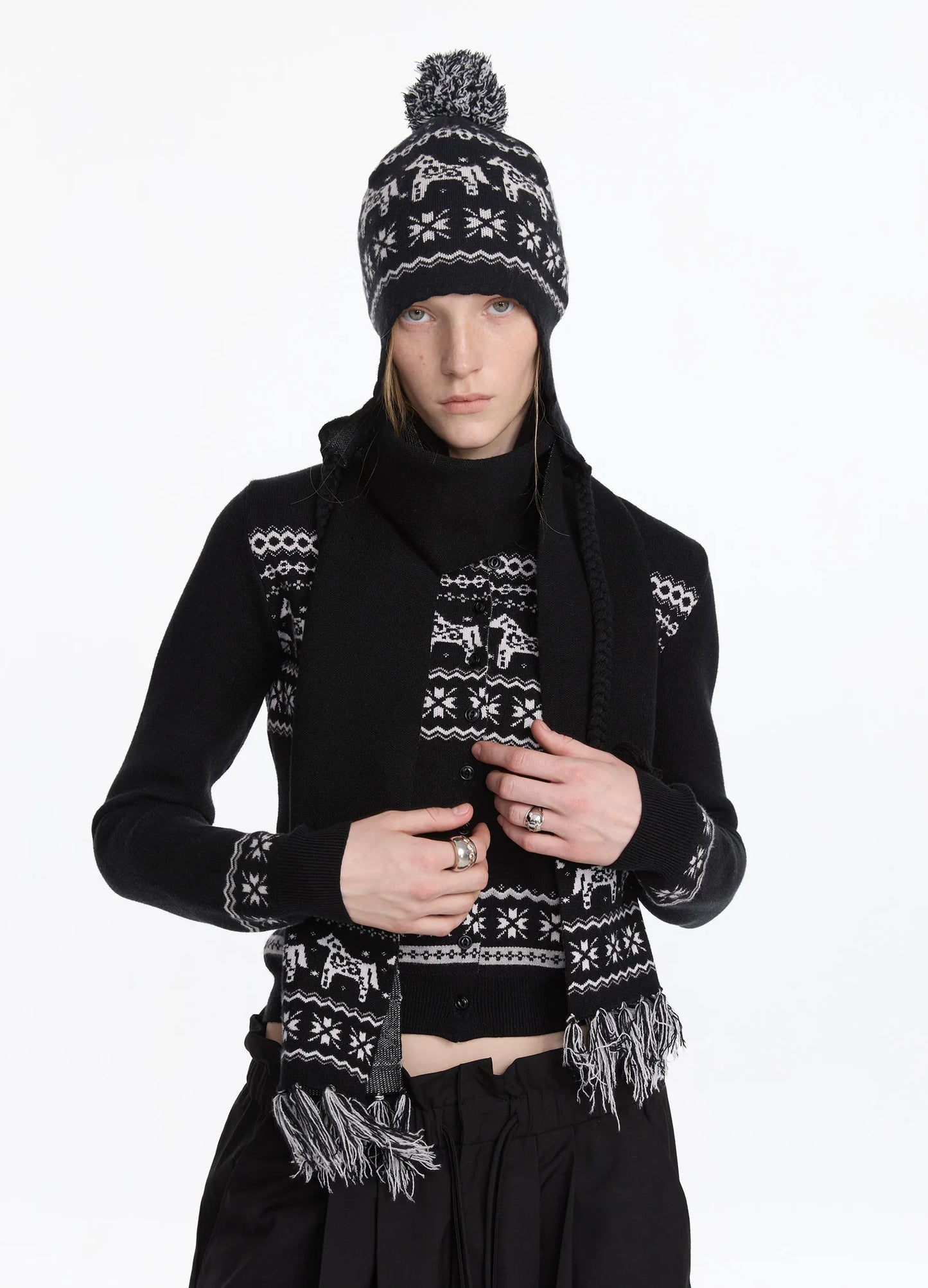 Fair Isle Pony Sweater