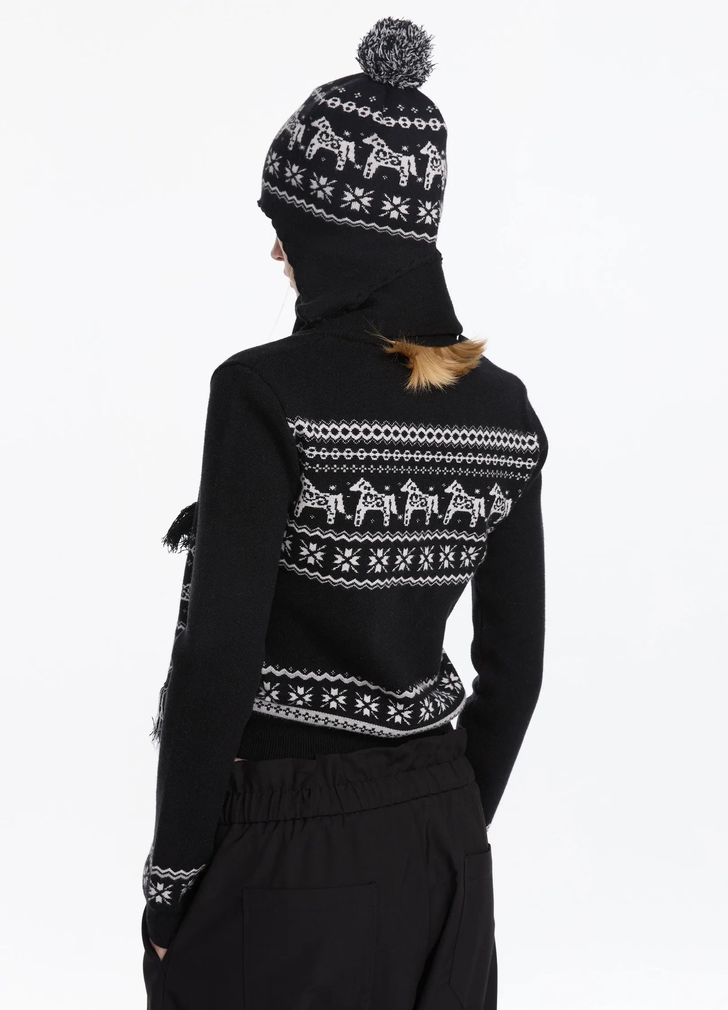 Fair Isle Pony Sweater