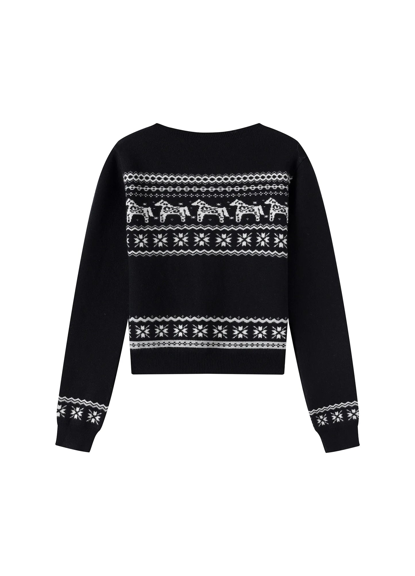 Fair Isle Pony Sweater