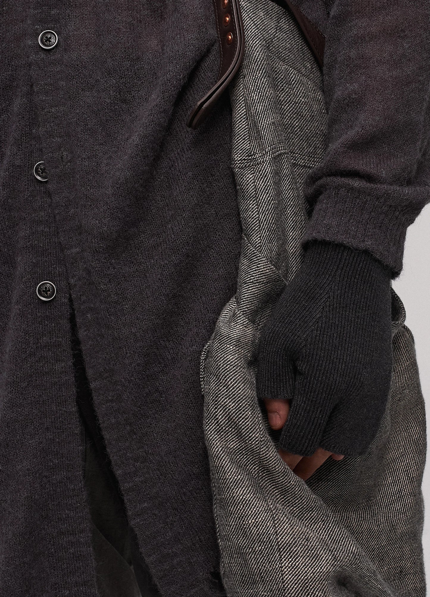 Fingerless Knit Gloves