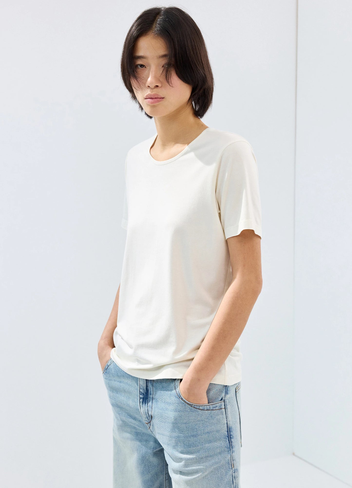 Fitted Crew Tee
