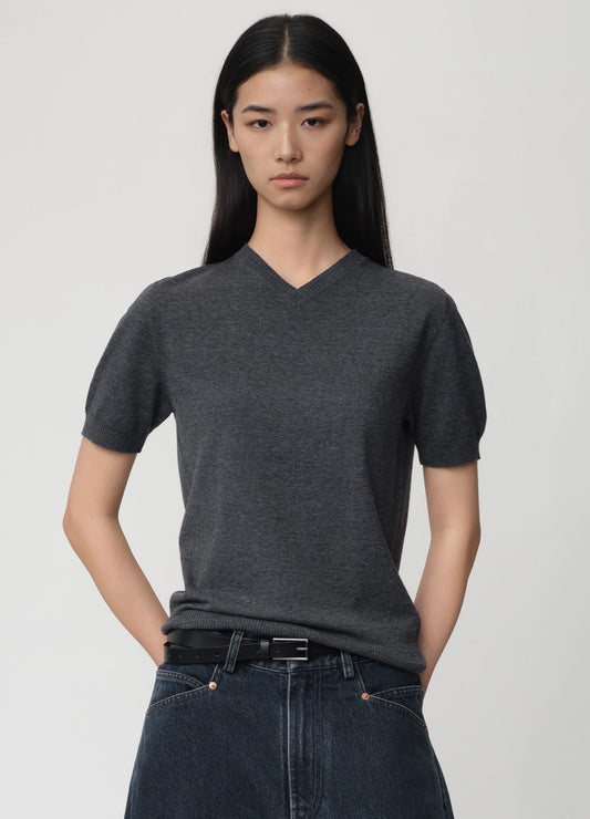 Fitted Knit Tee