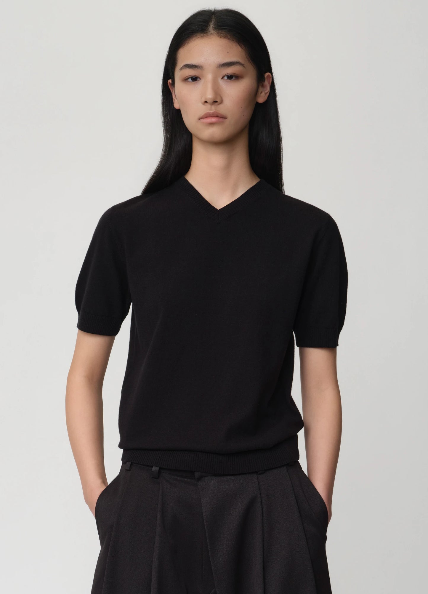 Fitted Knit Tee
