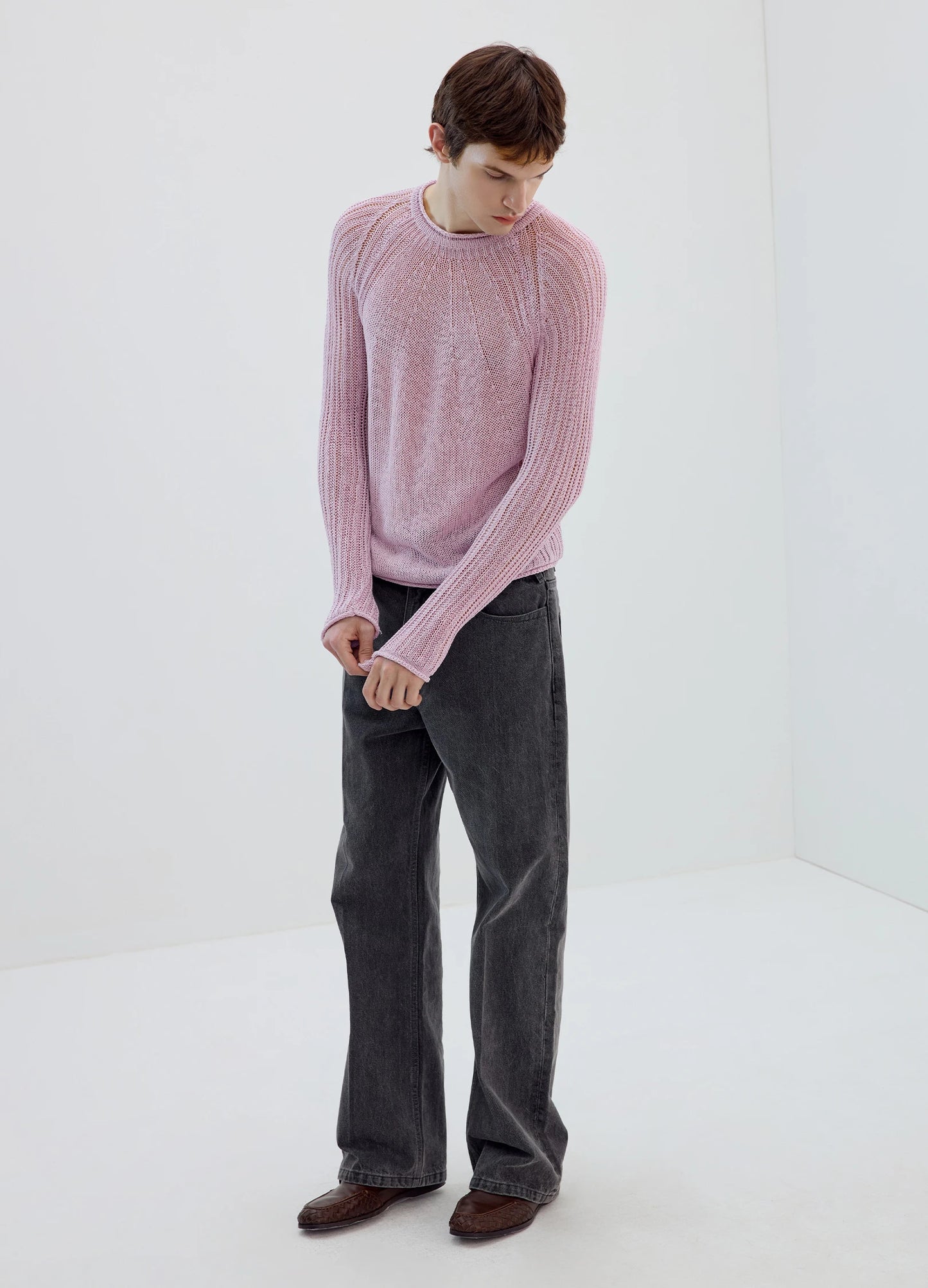 Fitted Rib Sweater