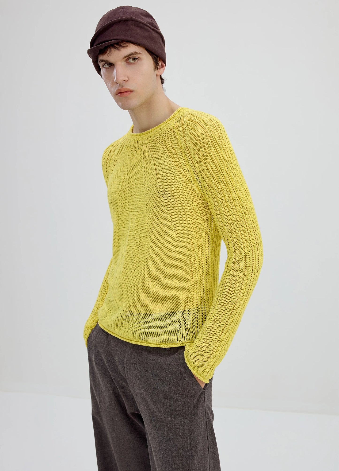 Fitted Rib Sweater