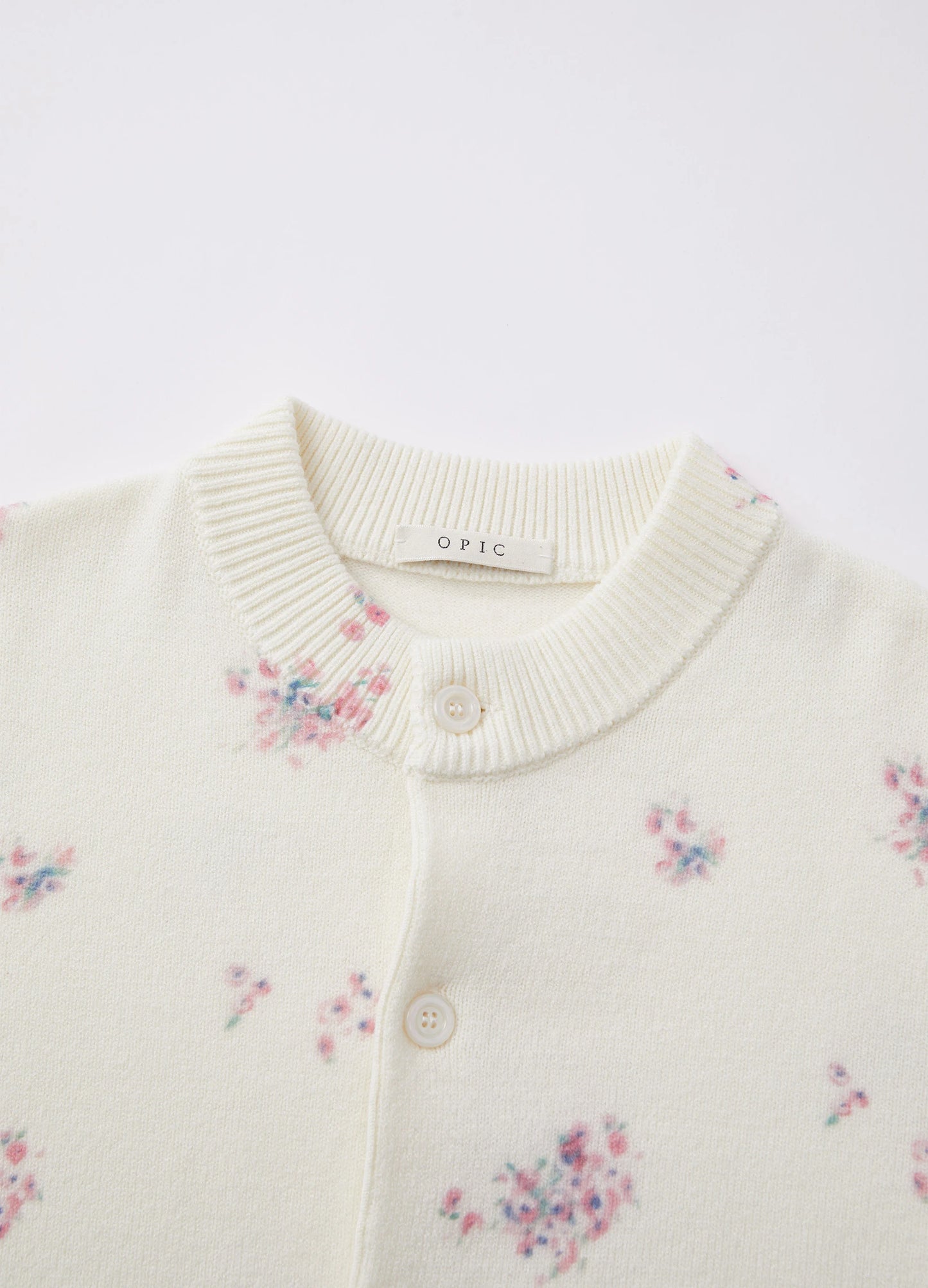 Floral Knit Cardigan