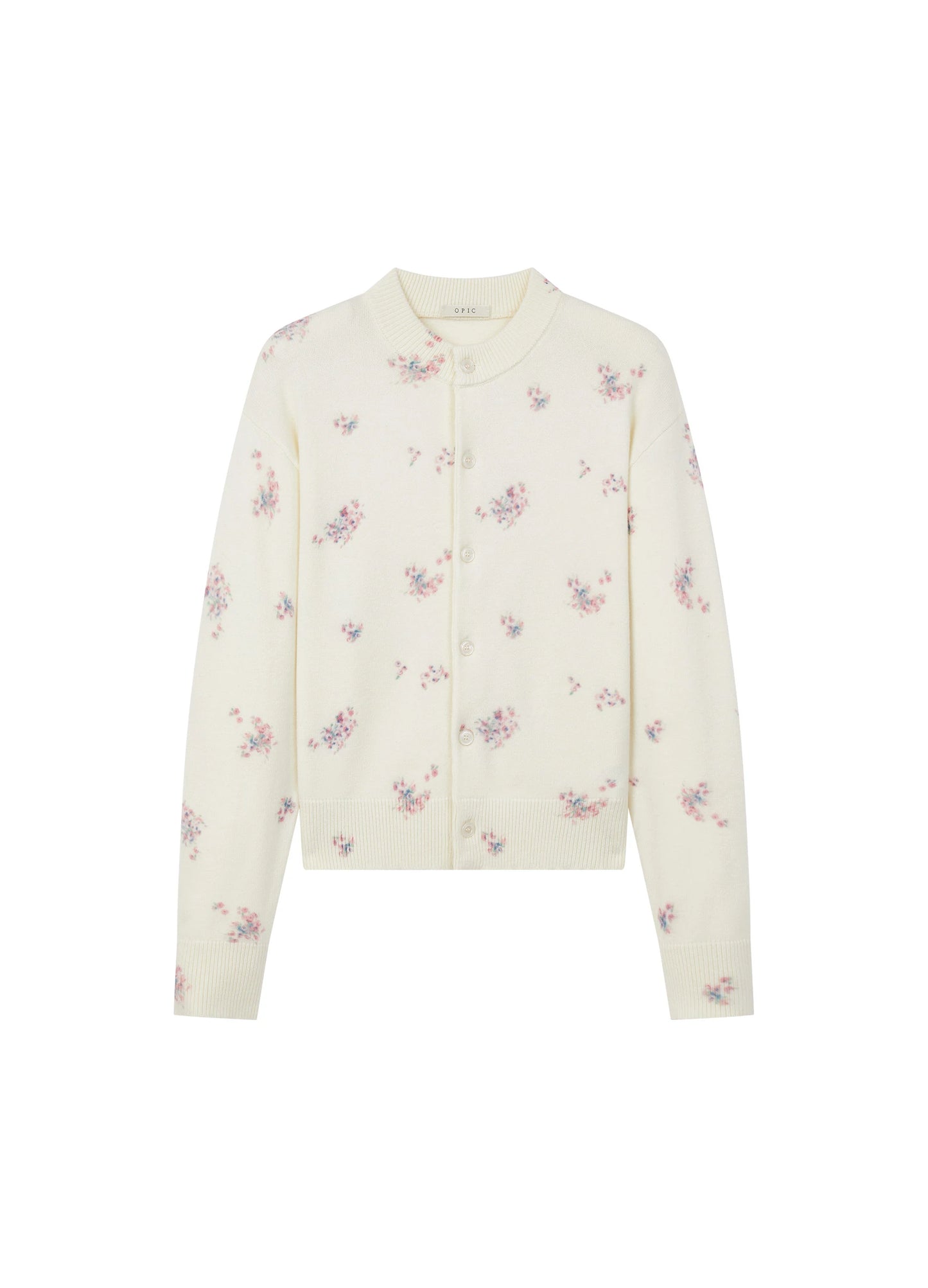 Floral Knit Cardigan
