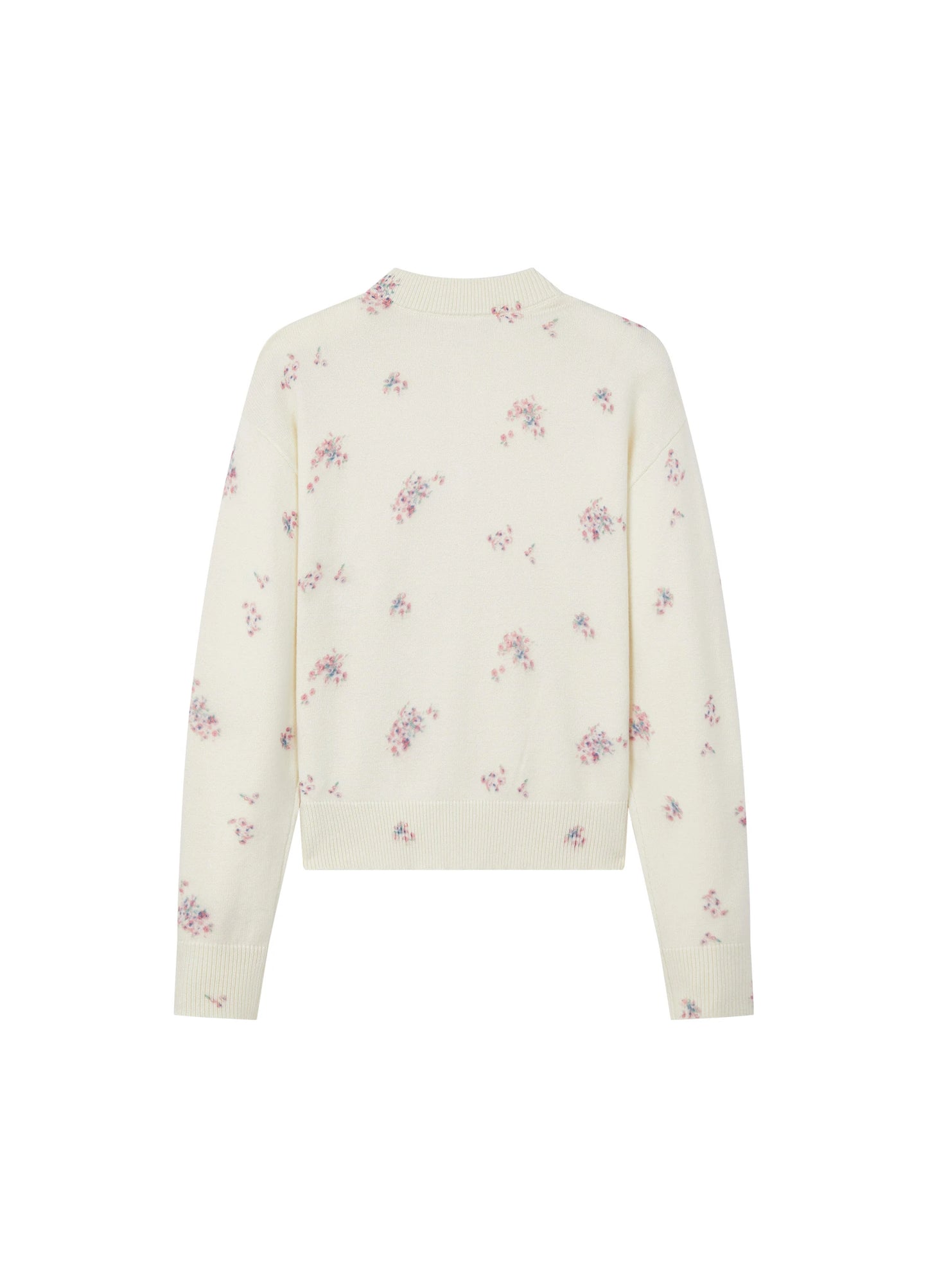 Floral Knit Cardigan