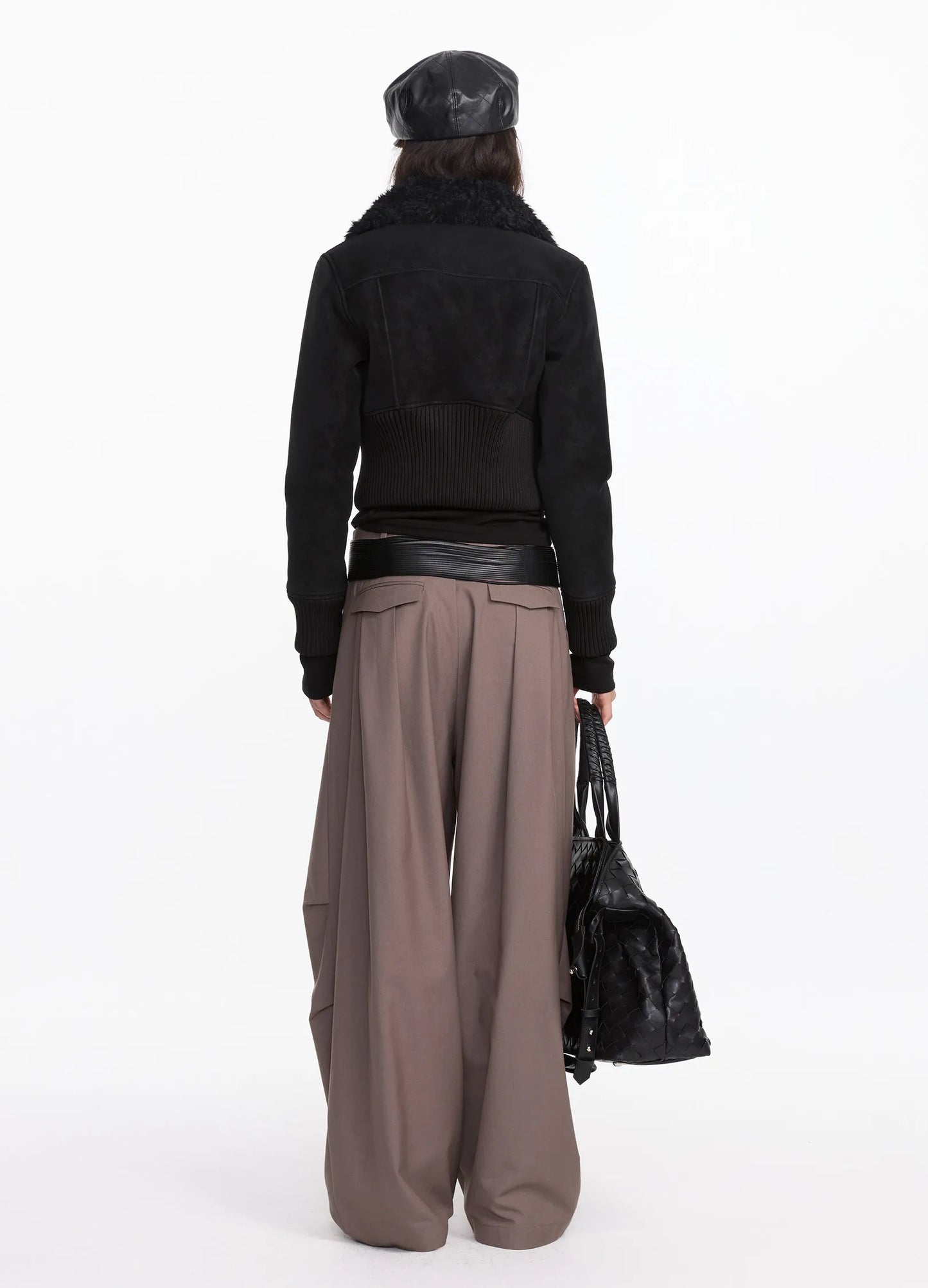 Fluid Pleated Pants