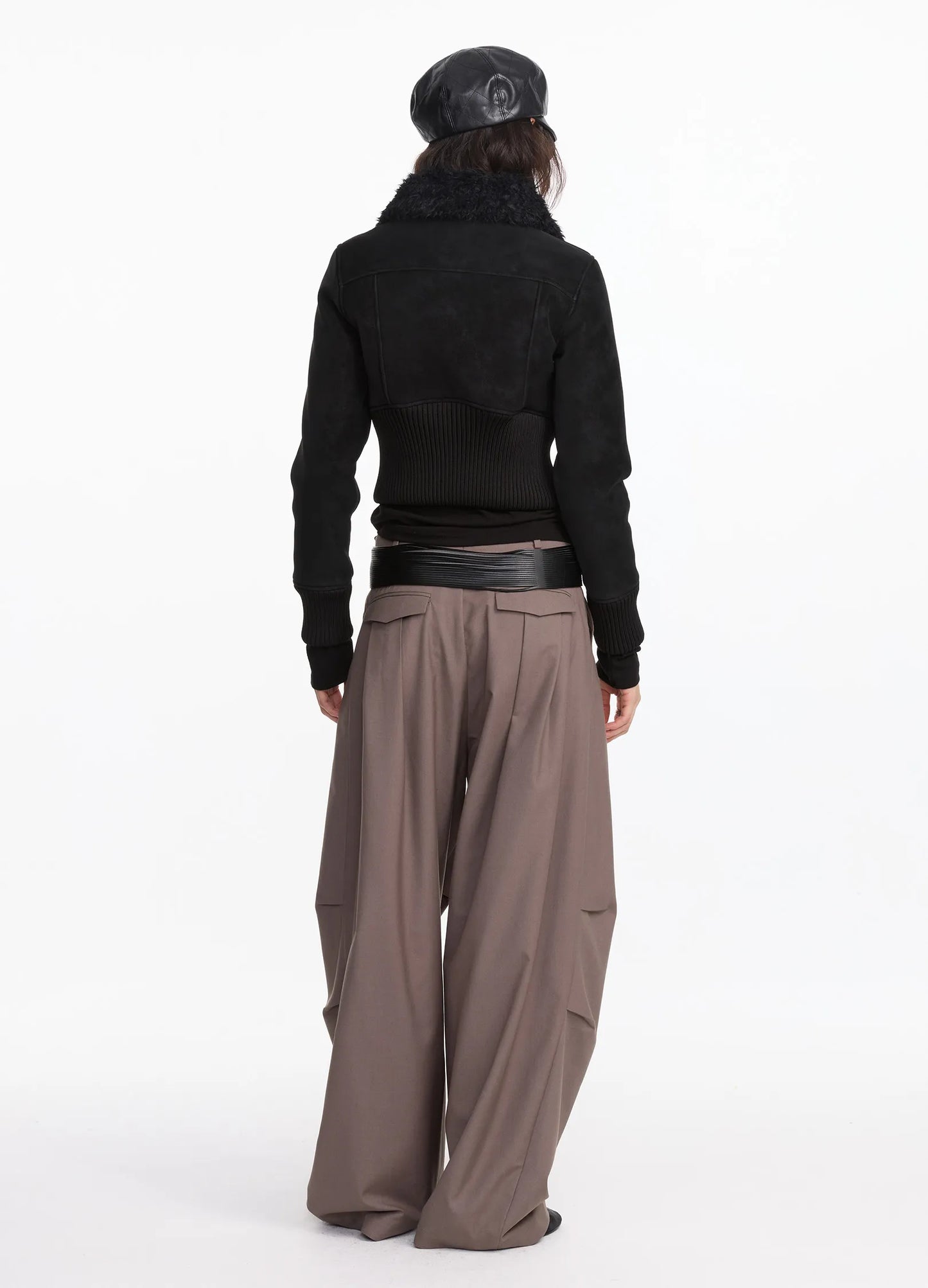 Fluid Pleated Pants