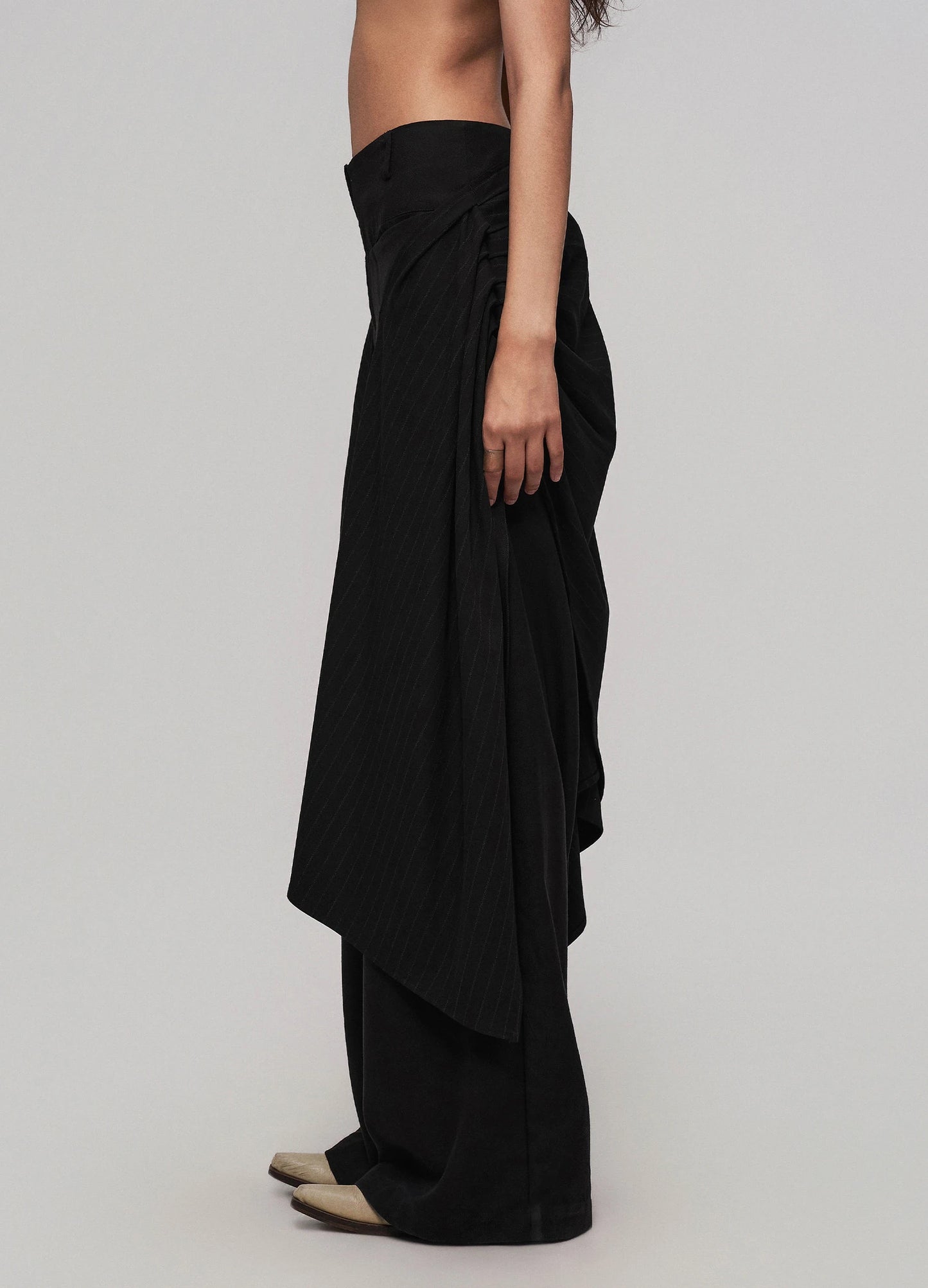 Folded Panel Trousers