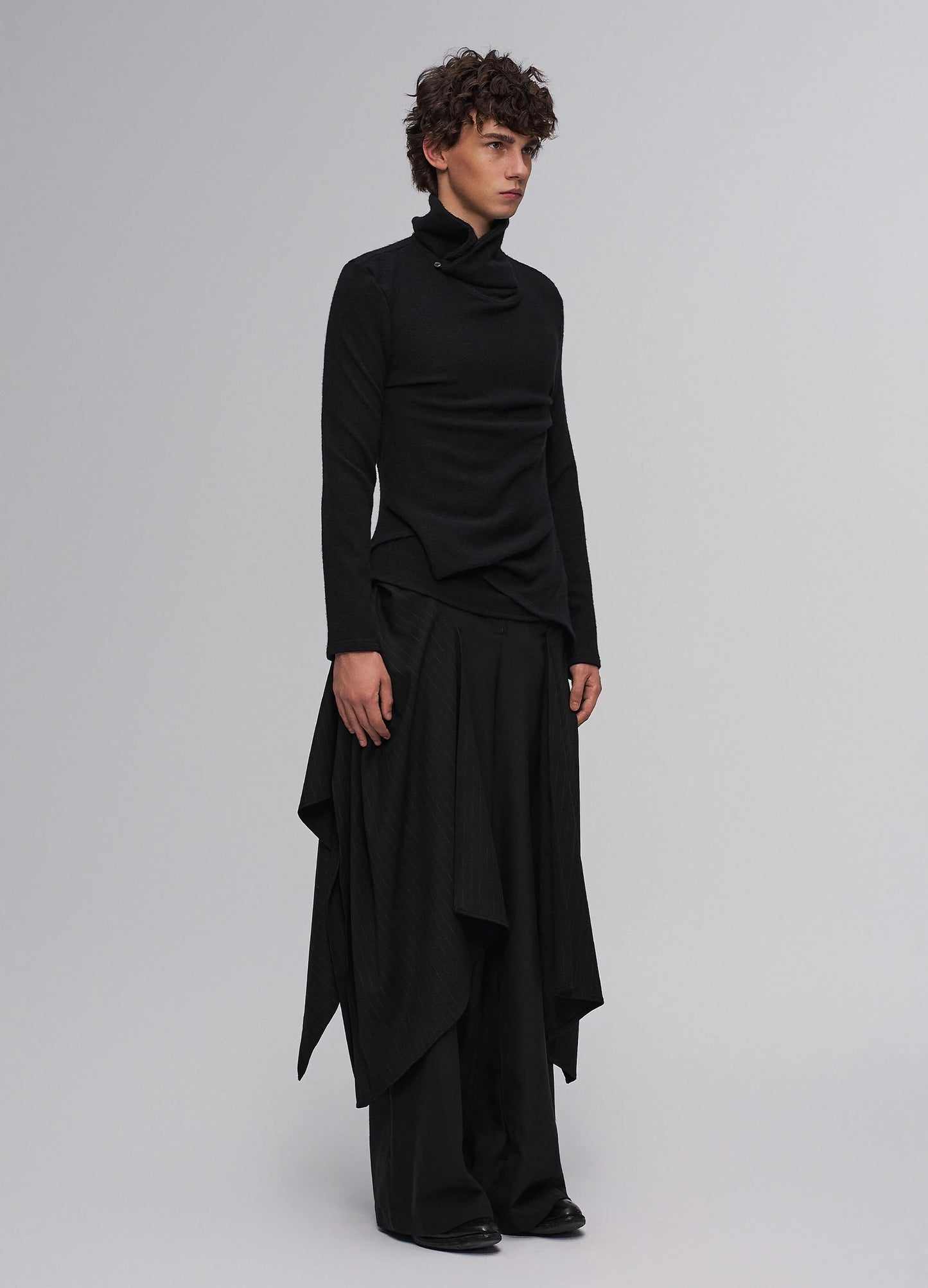 Folded Panel Trousers
