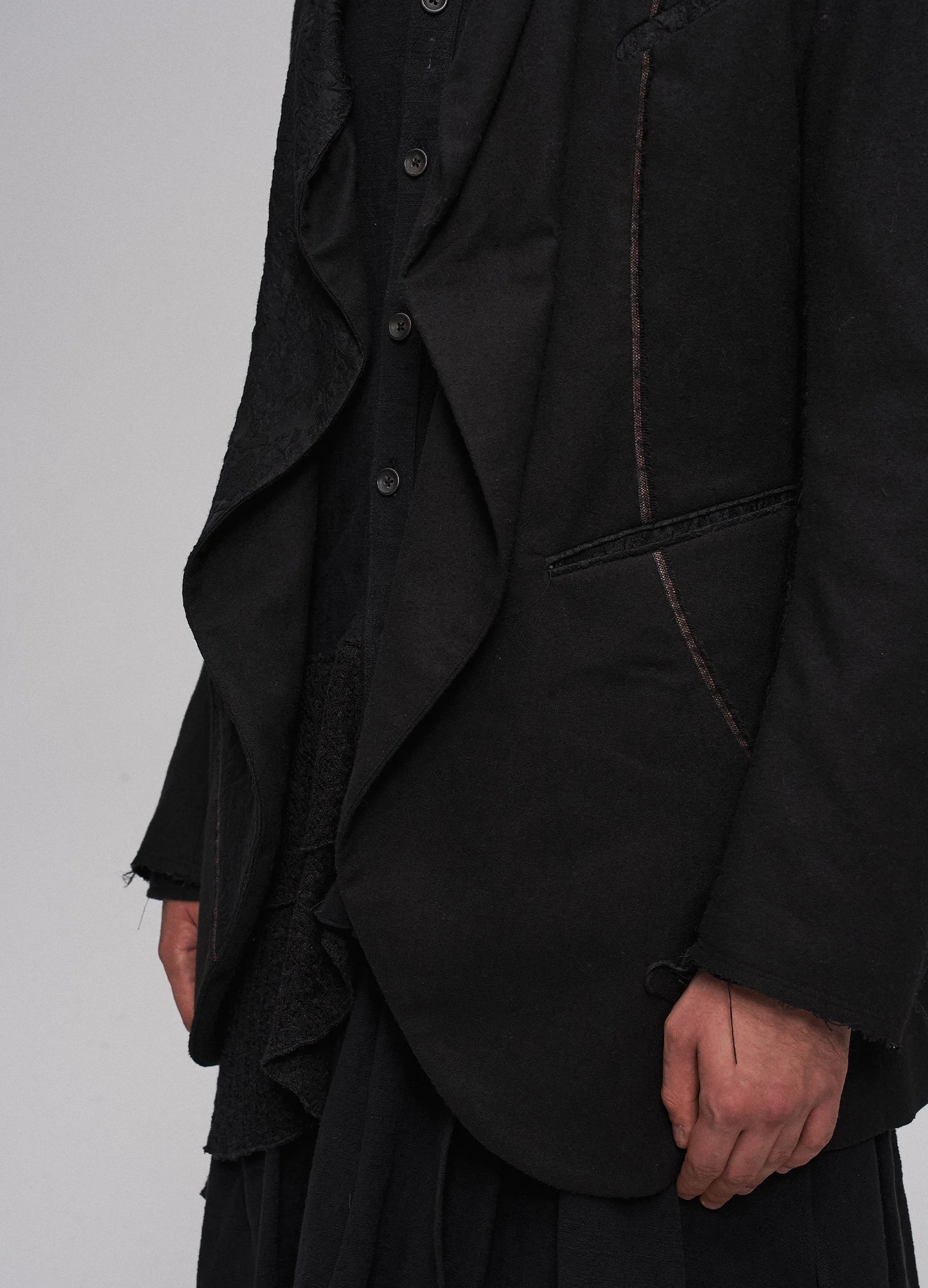 Frayed Edge Blazer