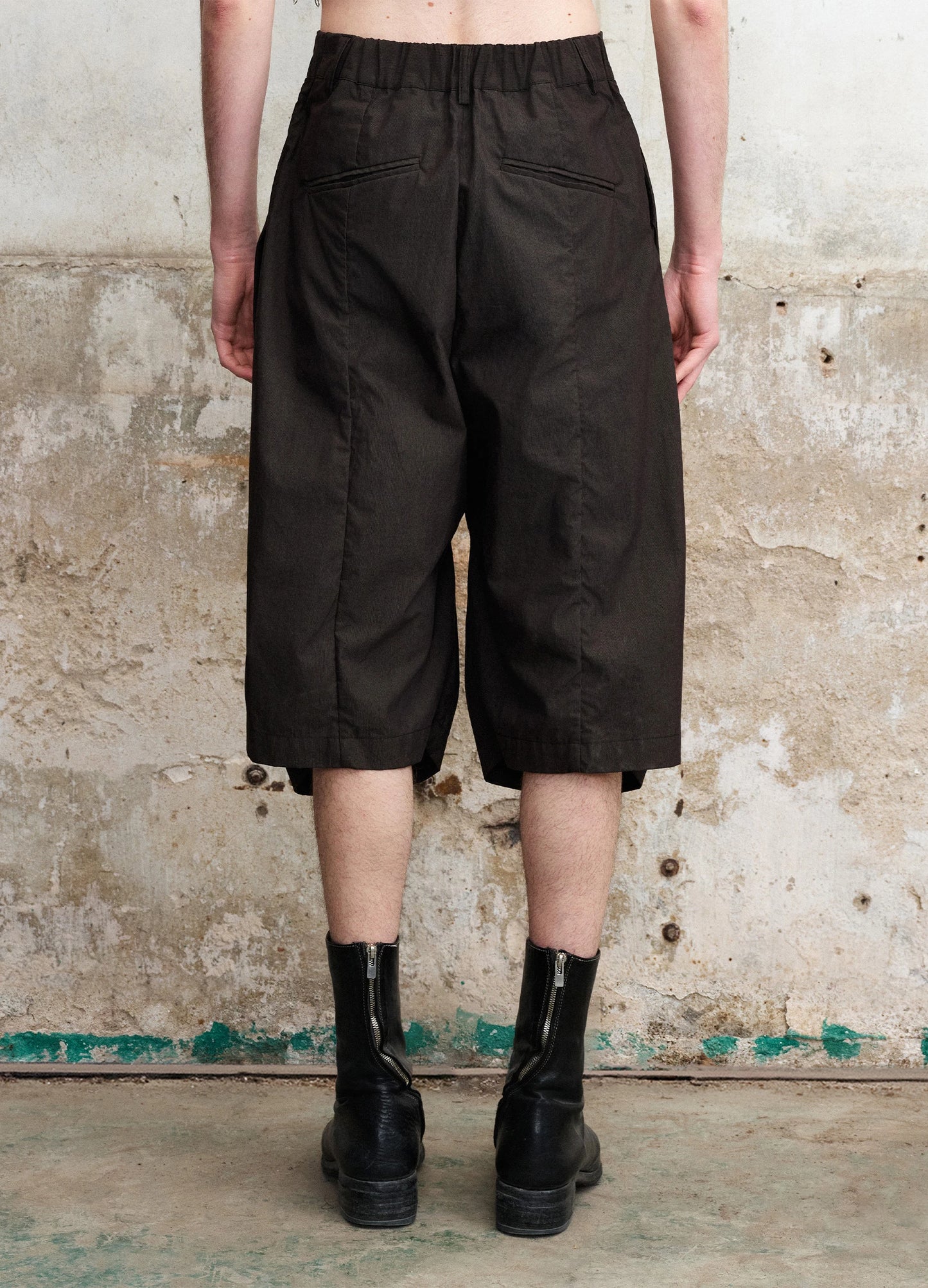 Front Pleat Capris