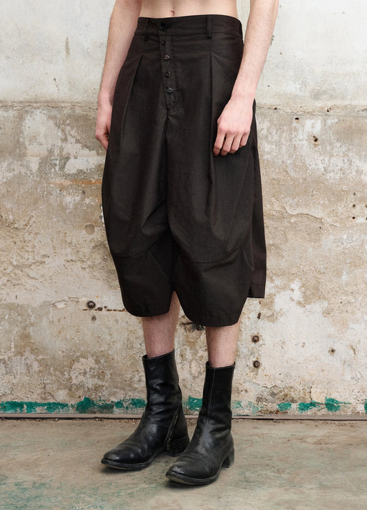 Front Pleat Capris