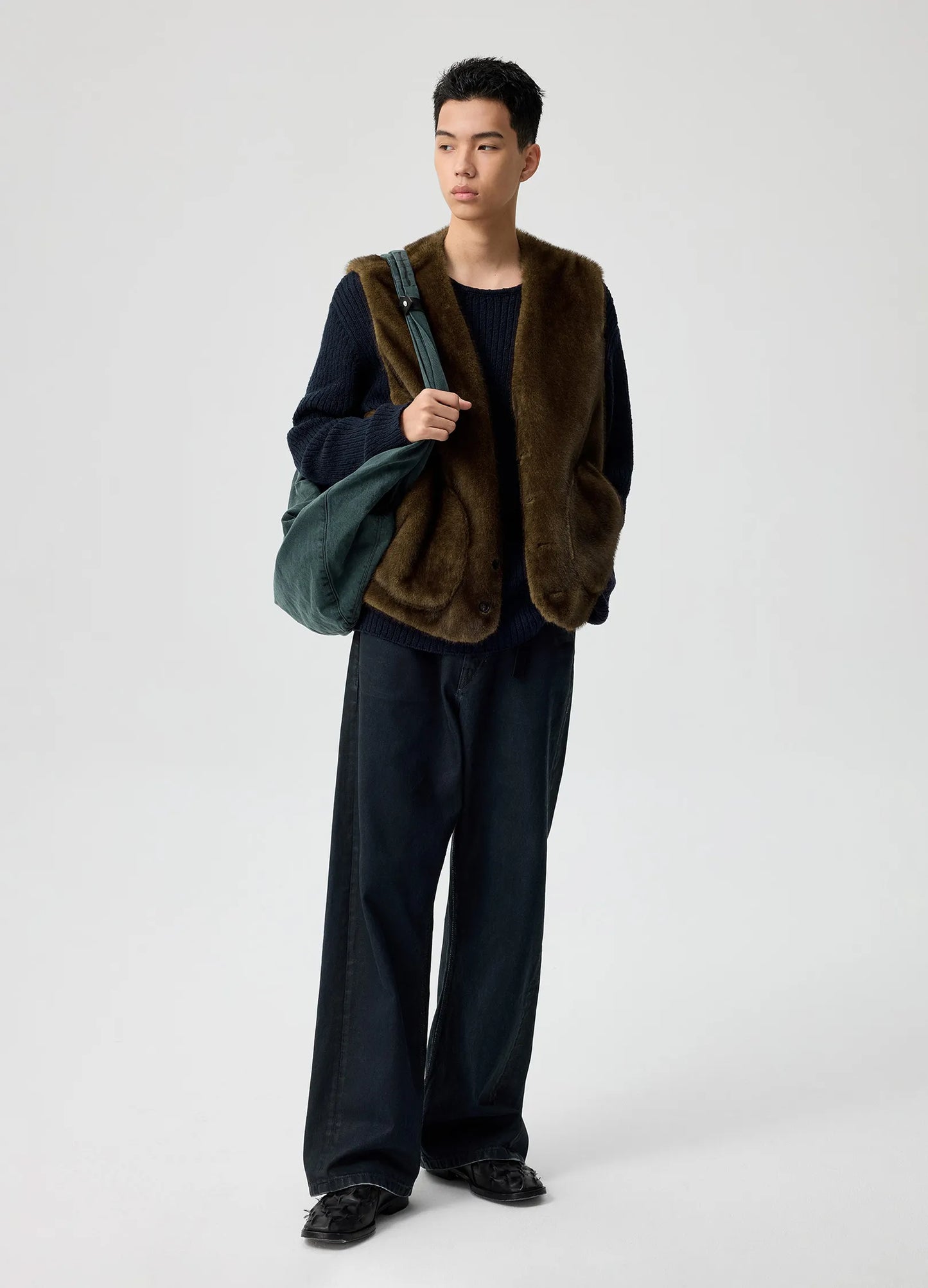 Garment-Dyed Side Bag