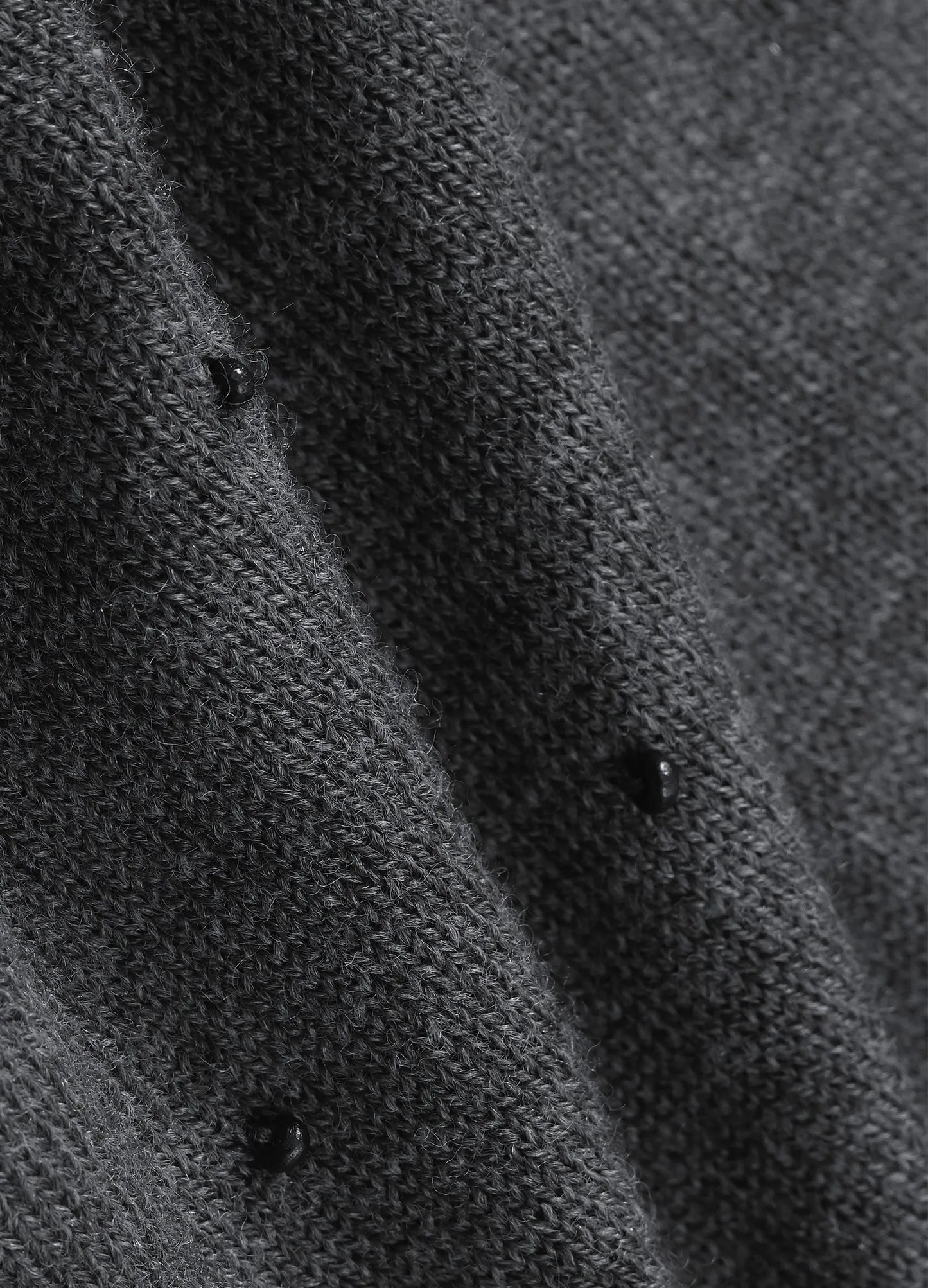 Hand-Studded Merino Wool Beanie