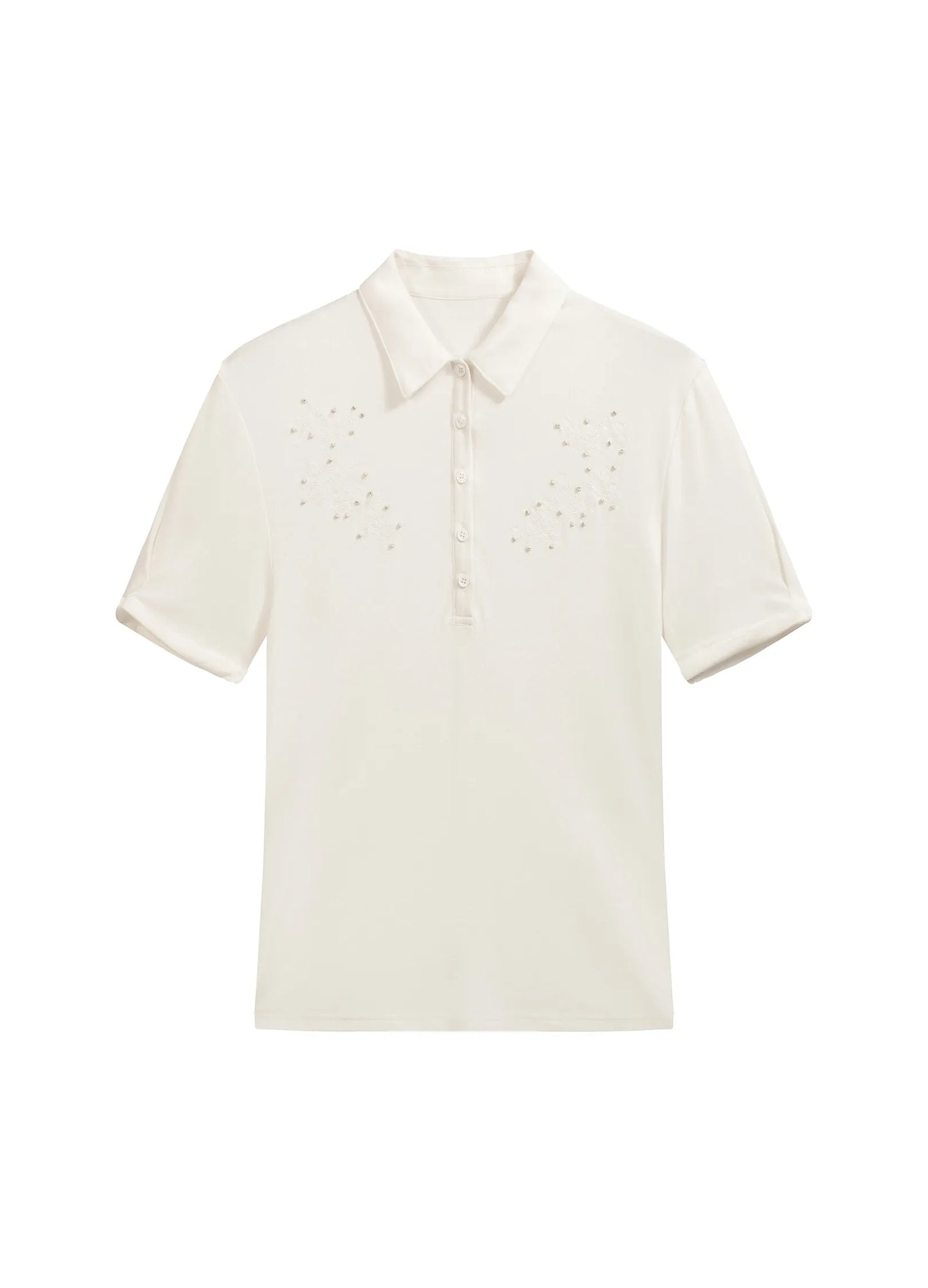 Hand-Studded Polo
