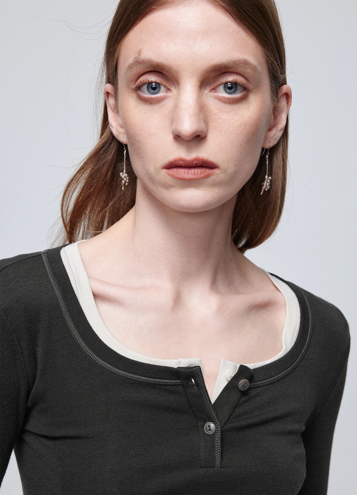 Henley Shirt Womens