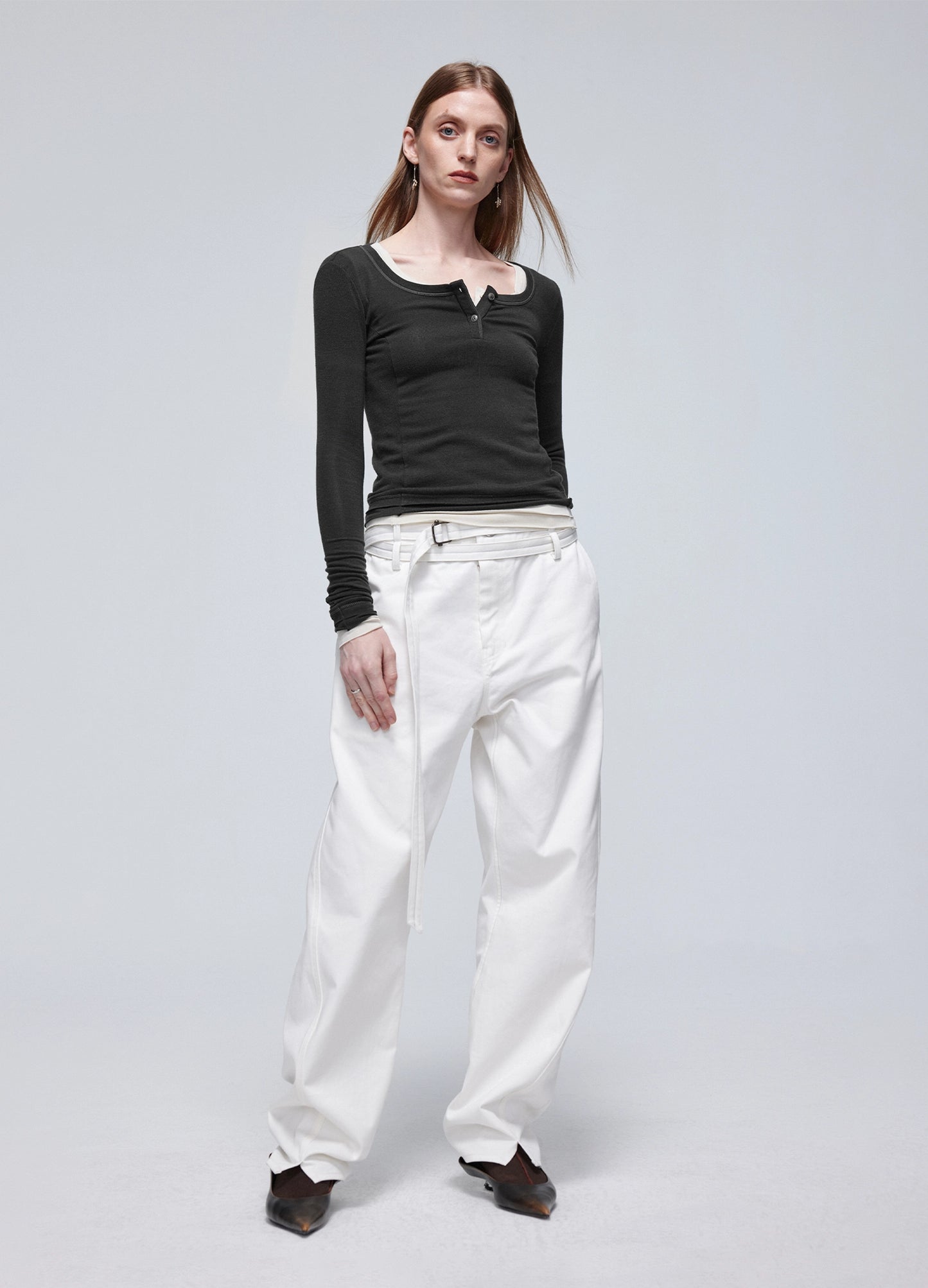 Henley Shirt Womens