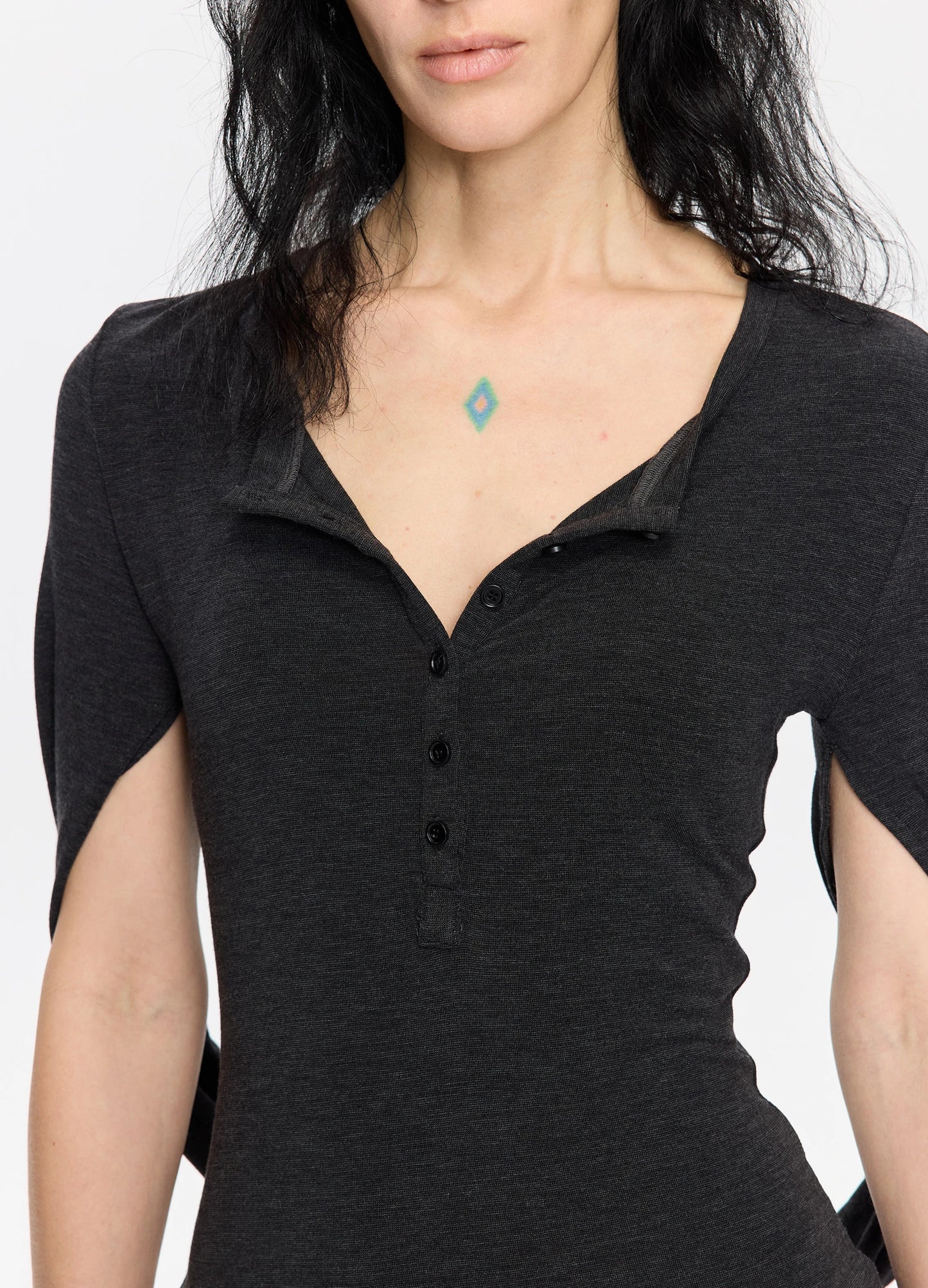 Henley Sleeve Top